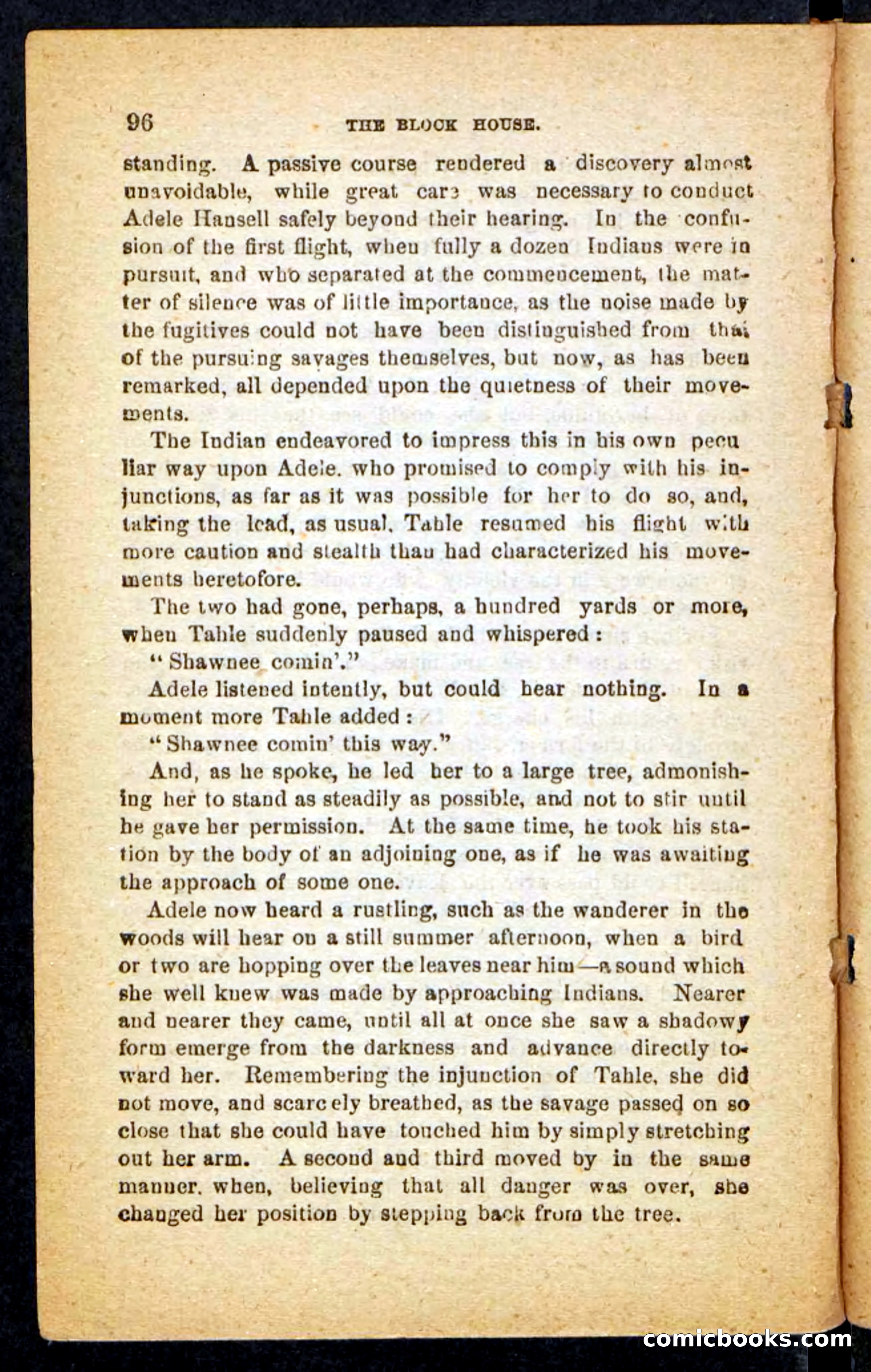 Beadle's Pocket Novels No. 257: Table, the Trailer — page 92 of 100