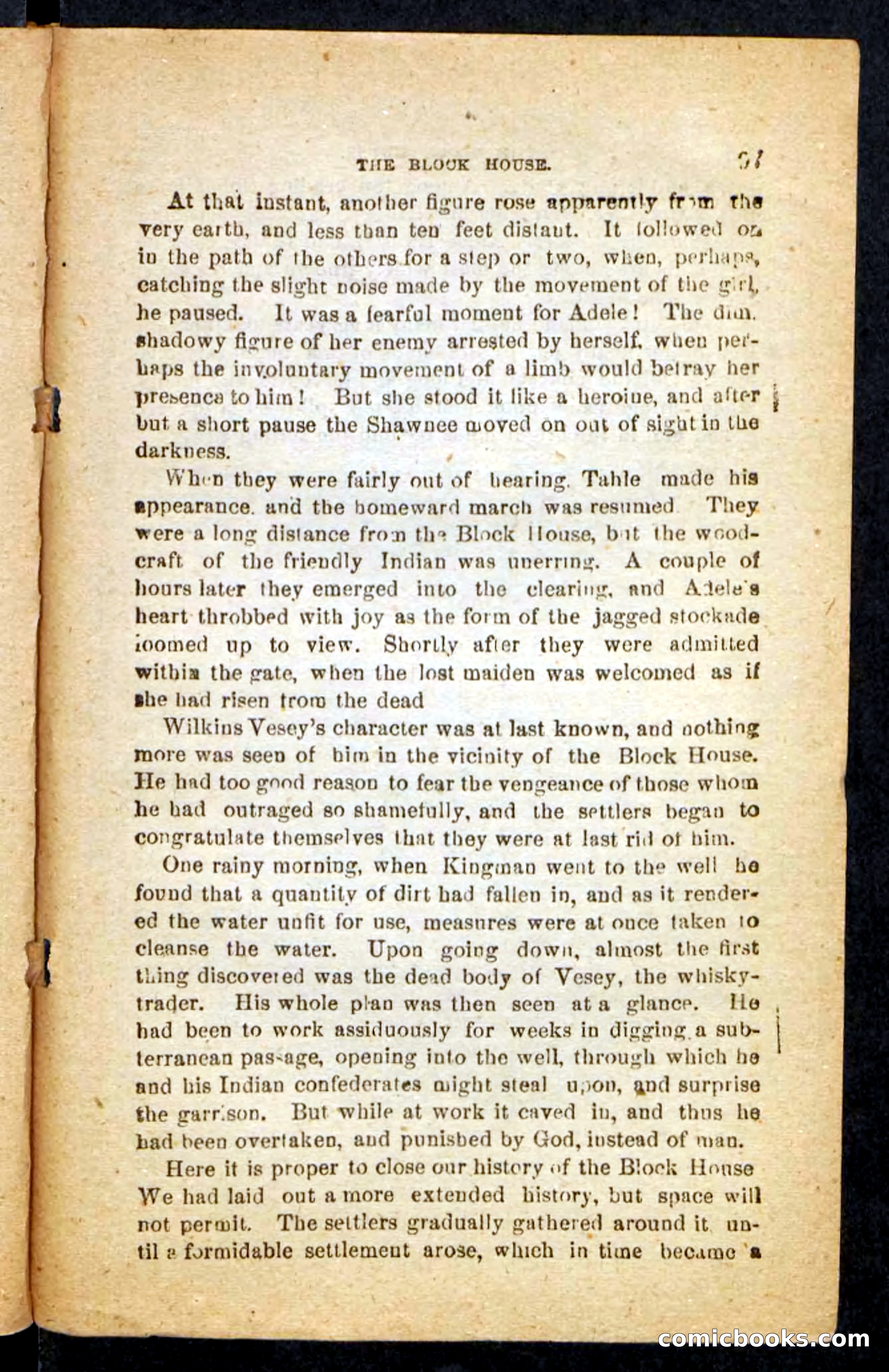 Beadle's Pocket Novels No. 257: Table, the Trailer — page 93 of 100