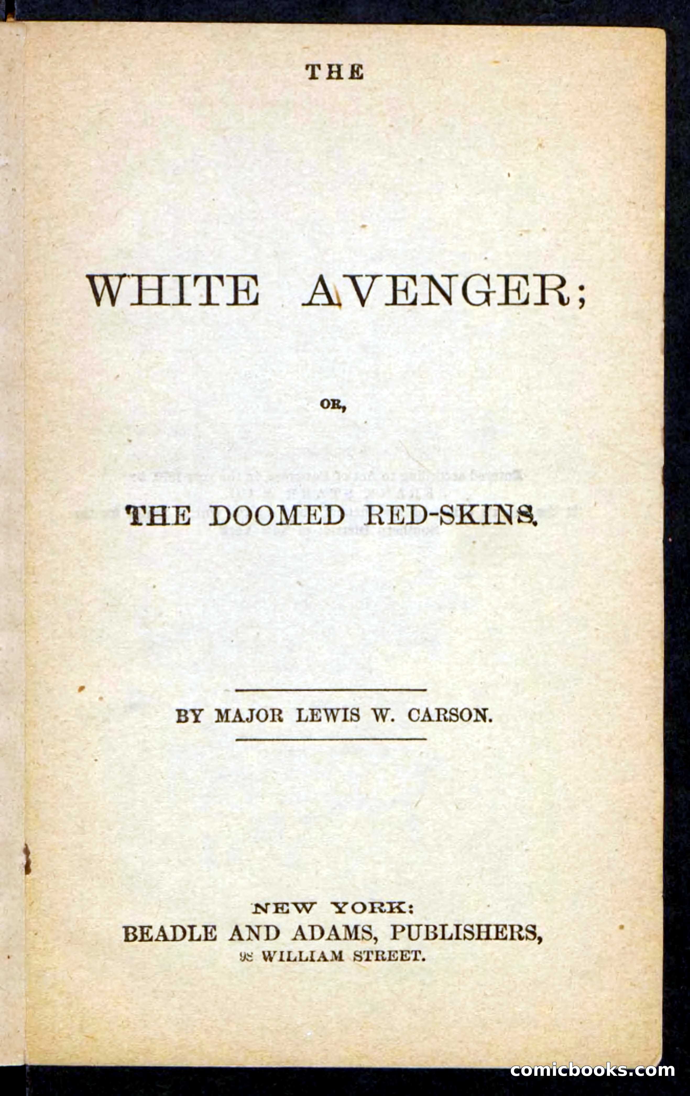 The White Avenger — page 3 of 100