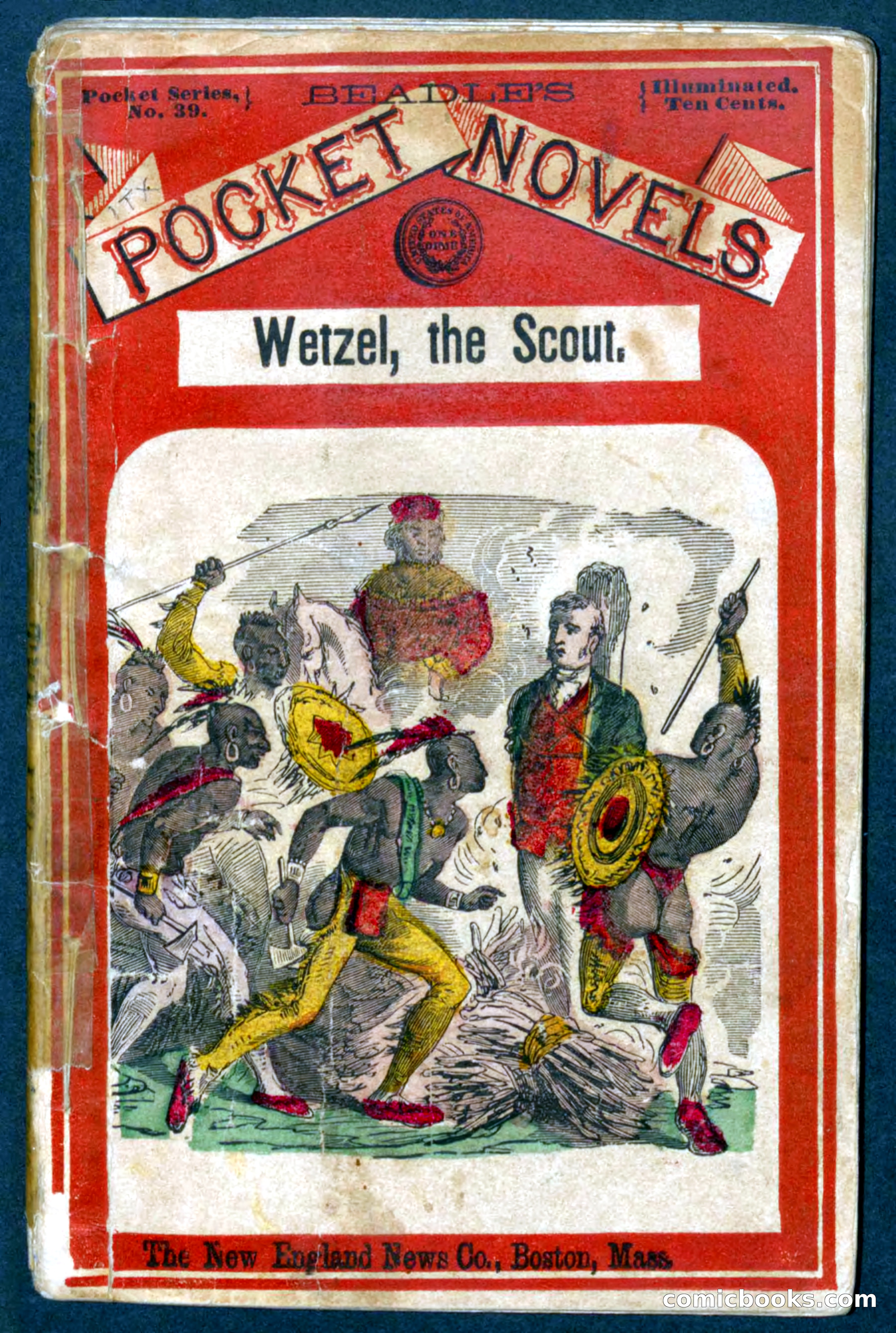Beadle's Pocket Novels No. 39: Wetzel, the Scout