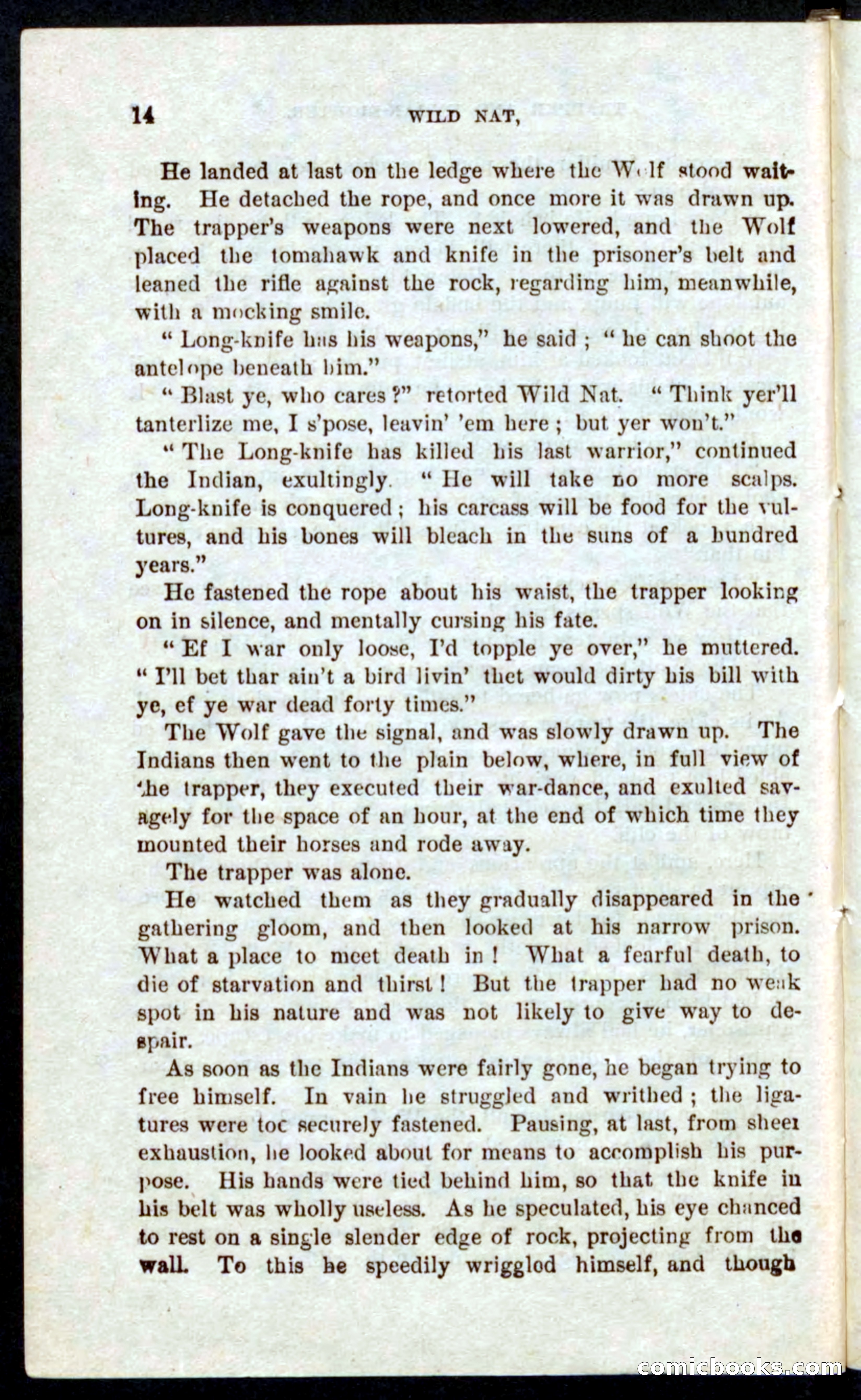 Beadle's Pocket Novels No. 41: Nat, the Trapper — page 10 of 84