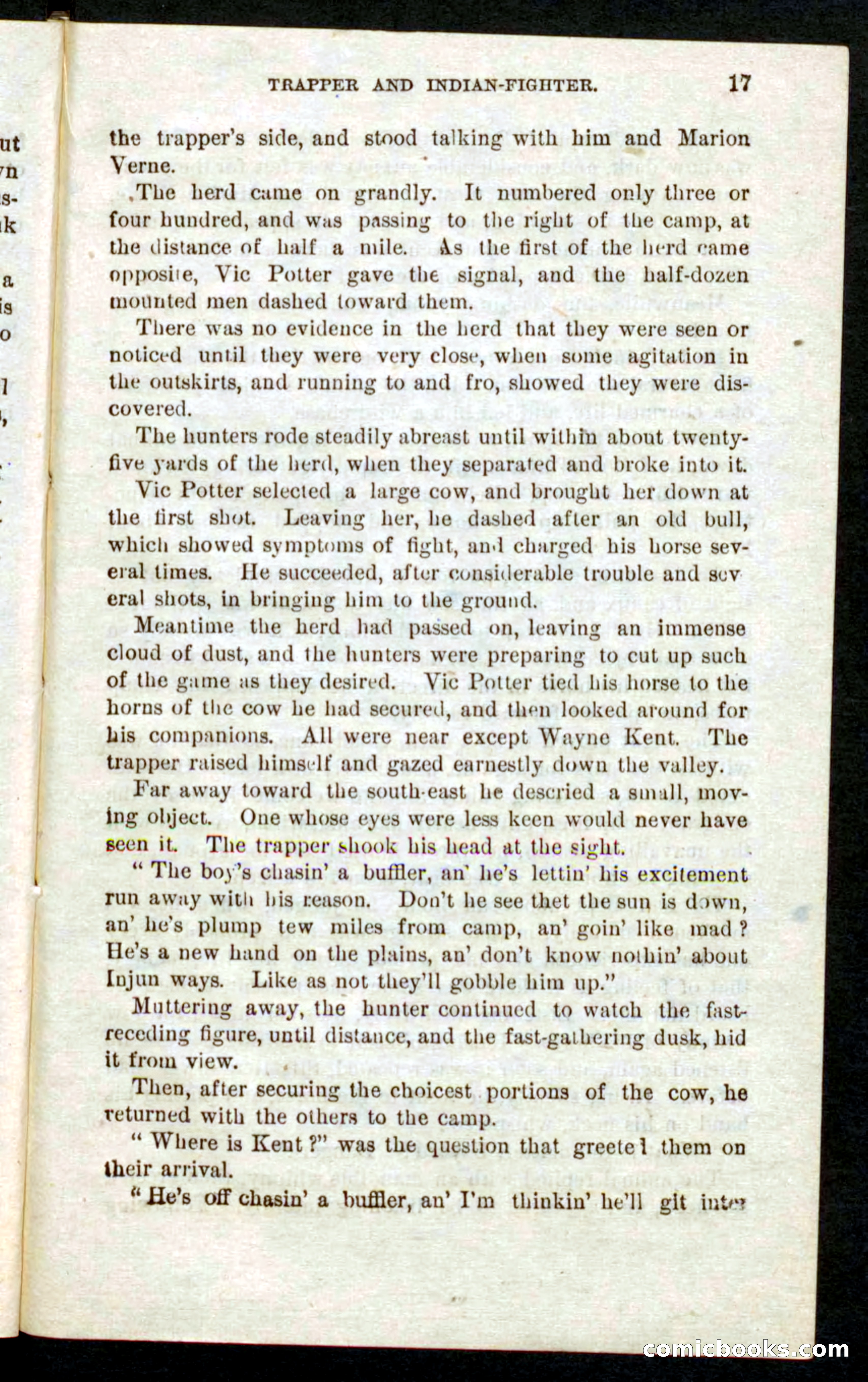 Beadle's Pocket Novels No. 41: Nat, the Trapper — page 13 of 84