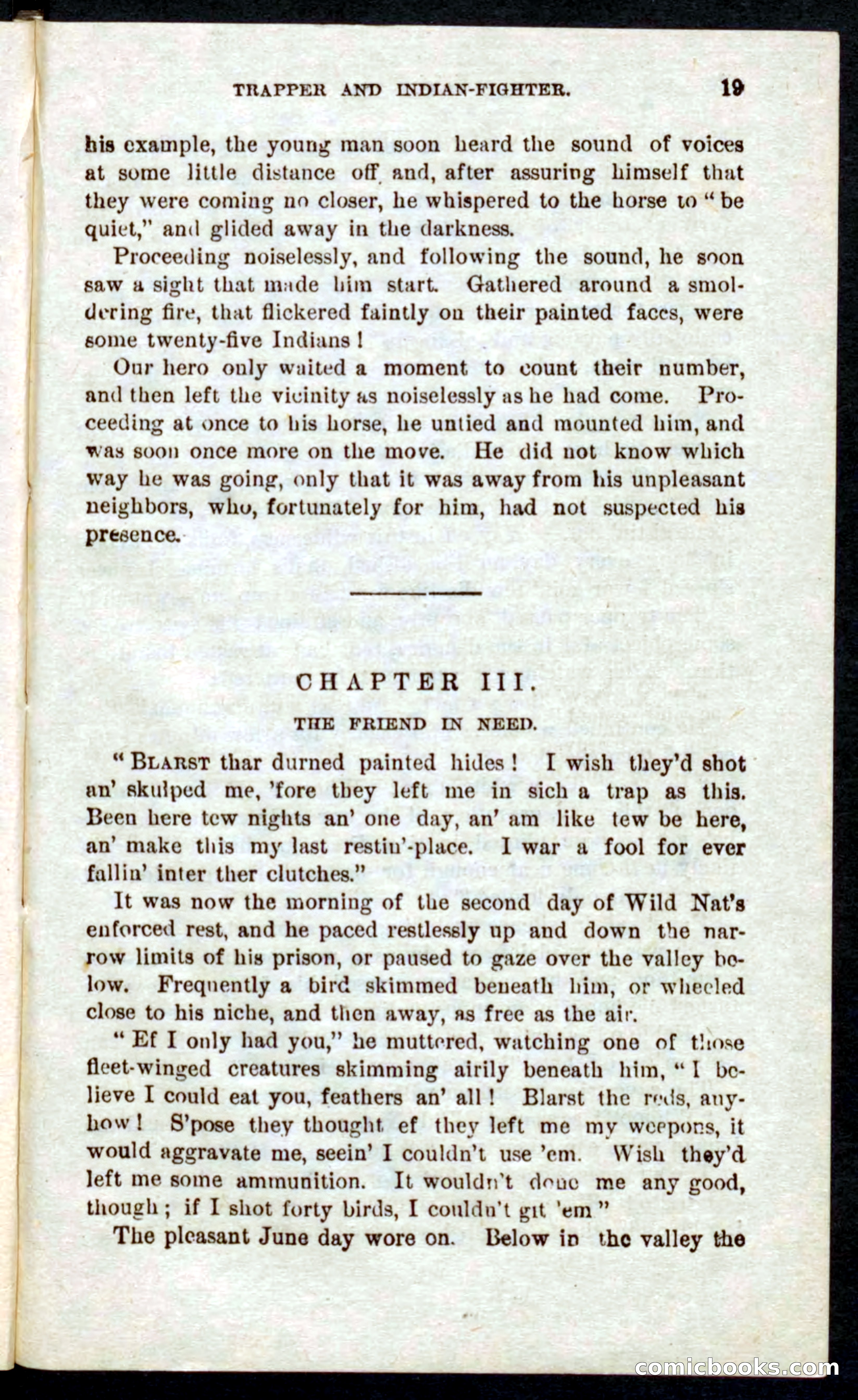Beadle's Pocket Novels No. 41: Nat, the Trapper — page 15 of 84