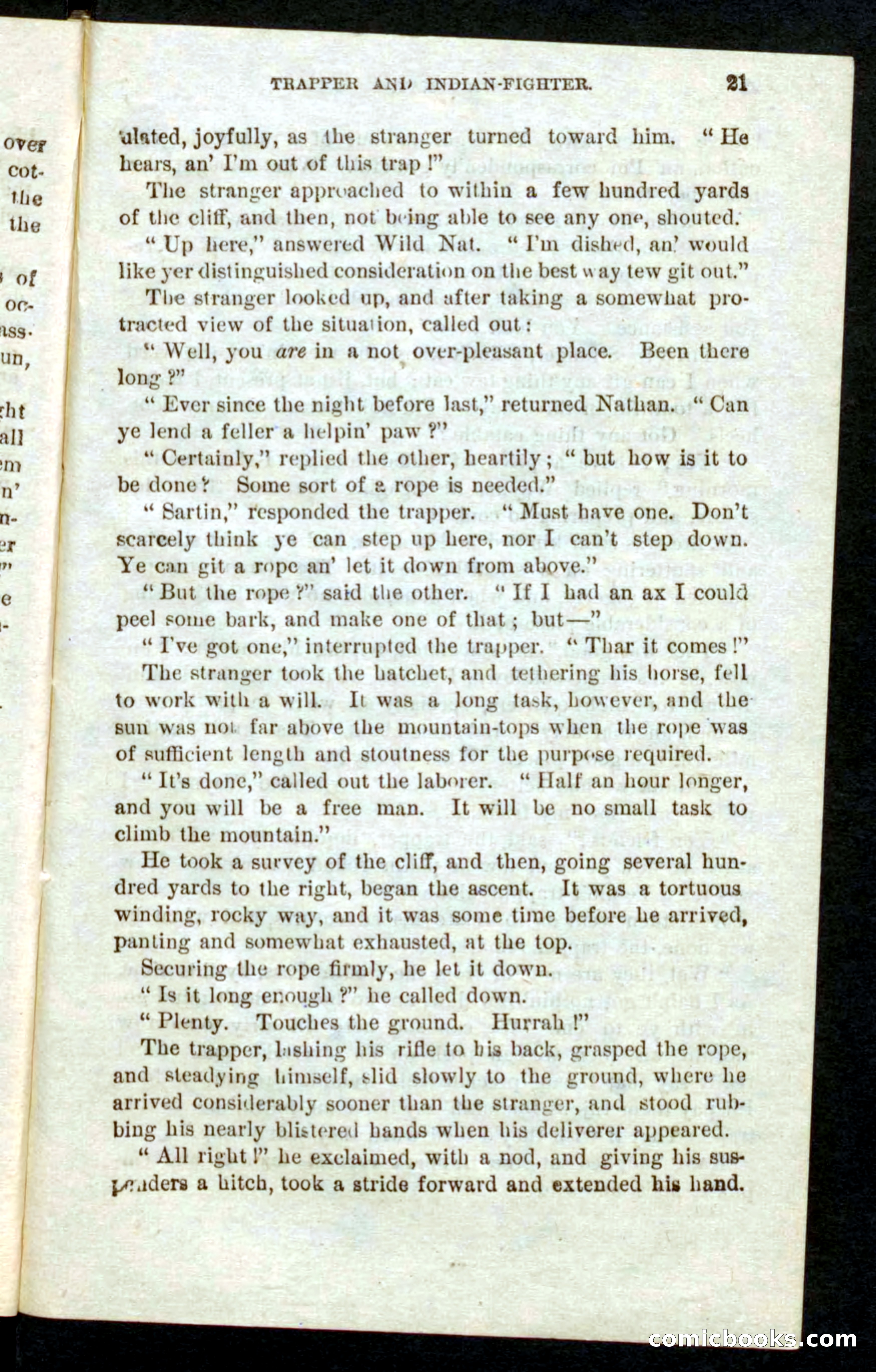 Beadle's Pocket Novels No. 41: Nat, the Trapper — page 17 of 84