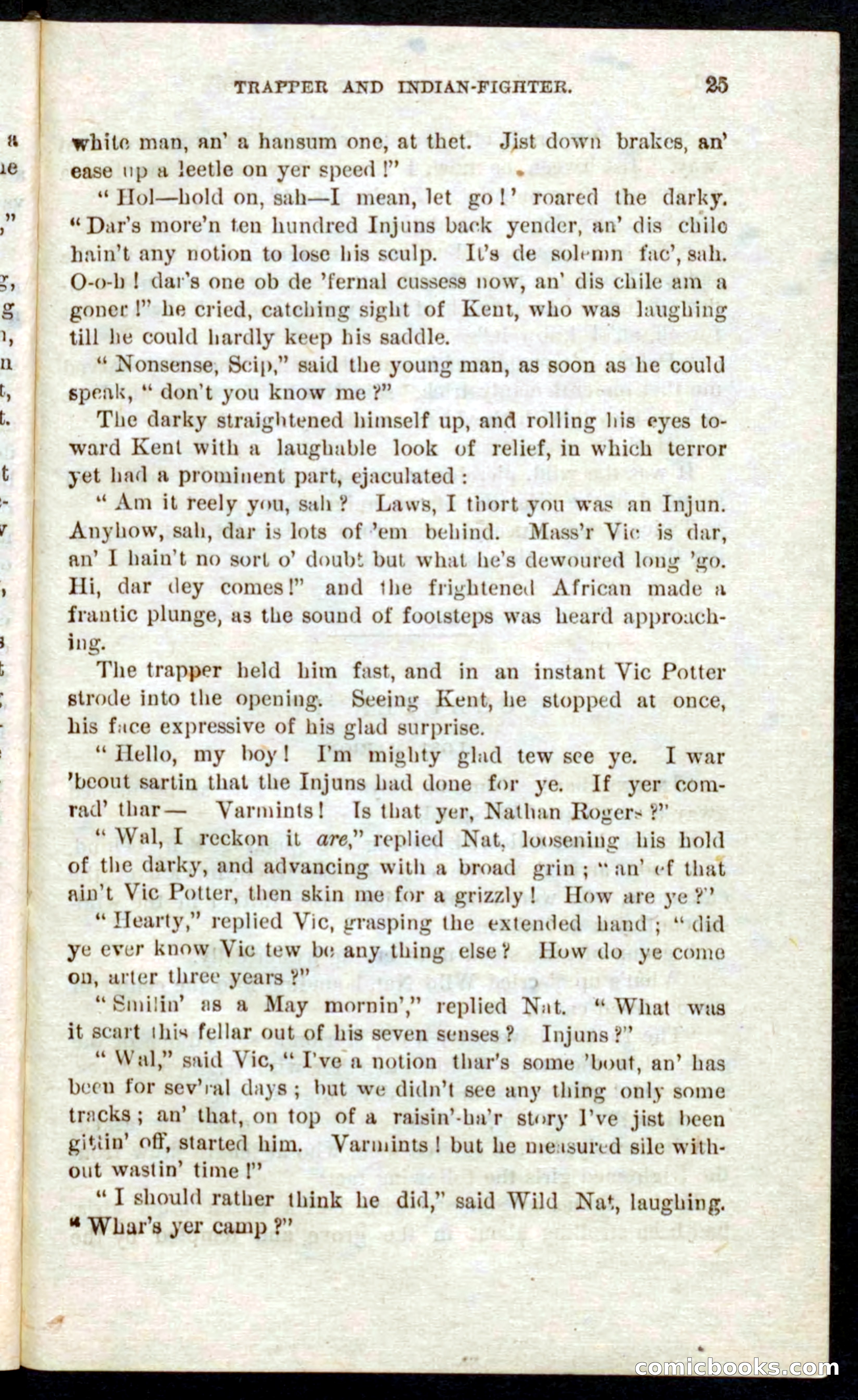 Beadle's Pocket Novels No. 41: Nat, the Trapper — page 21 of 84