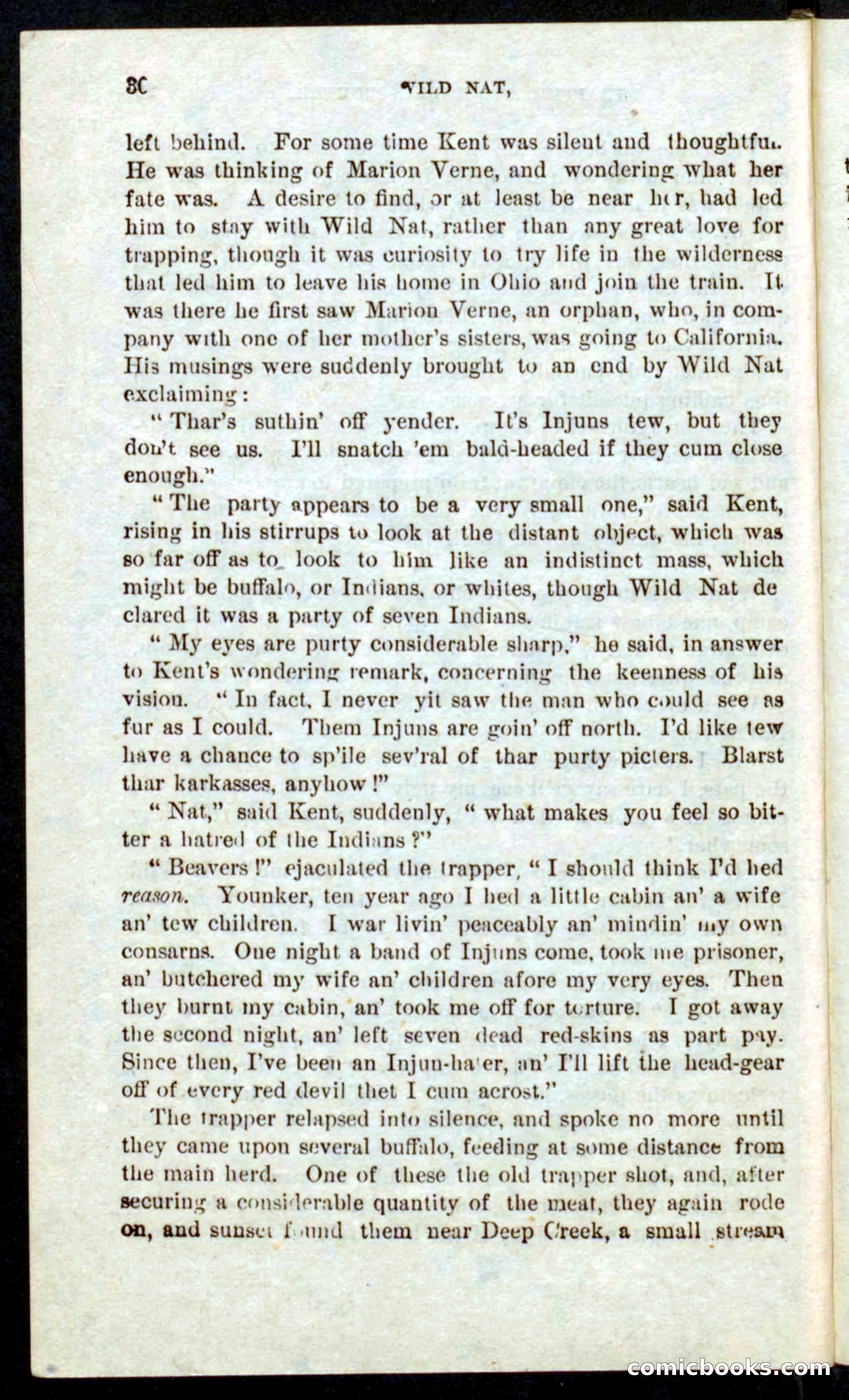 Beadle's Pocket Novels No. 41: Nat, the Trapper — page 26 of 84