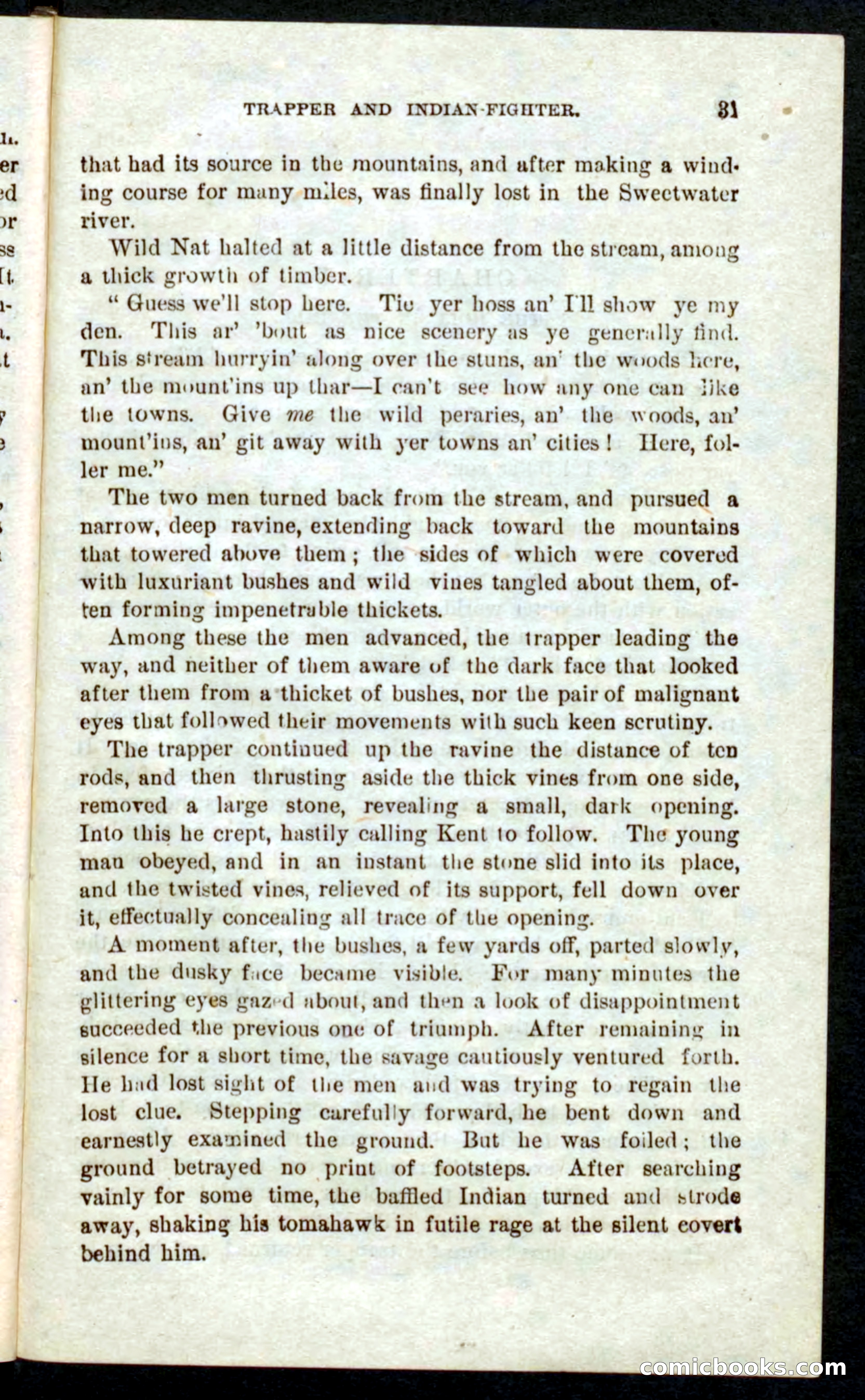 Beadle's Pocket Novels No. 41: Nat, the Trapper — page 27 of 84