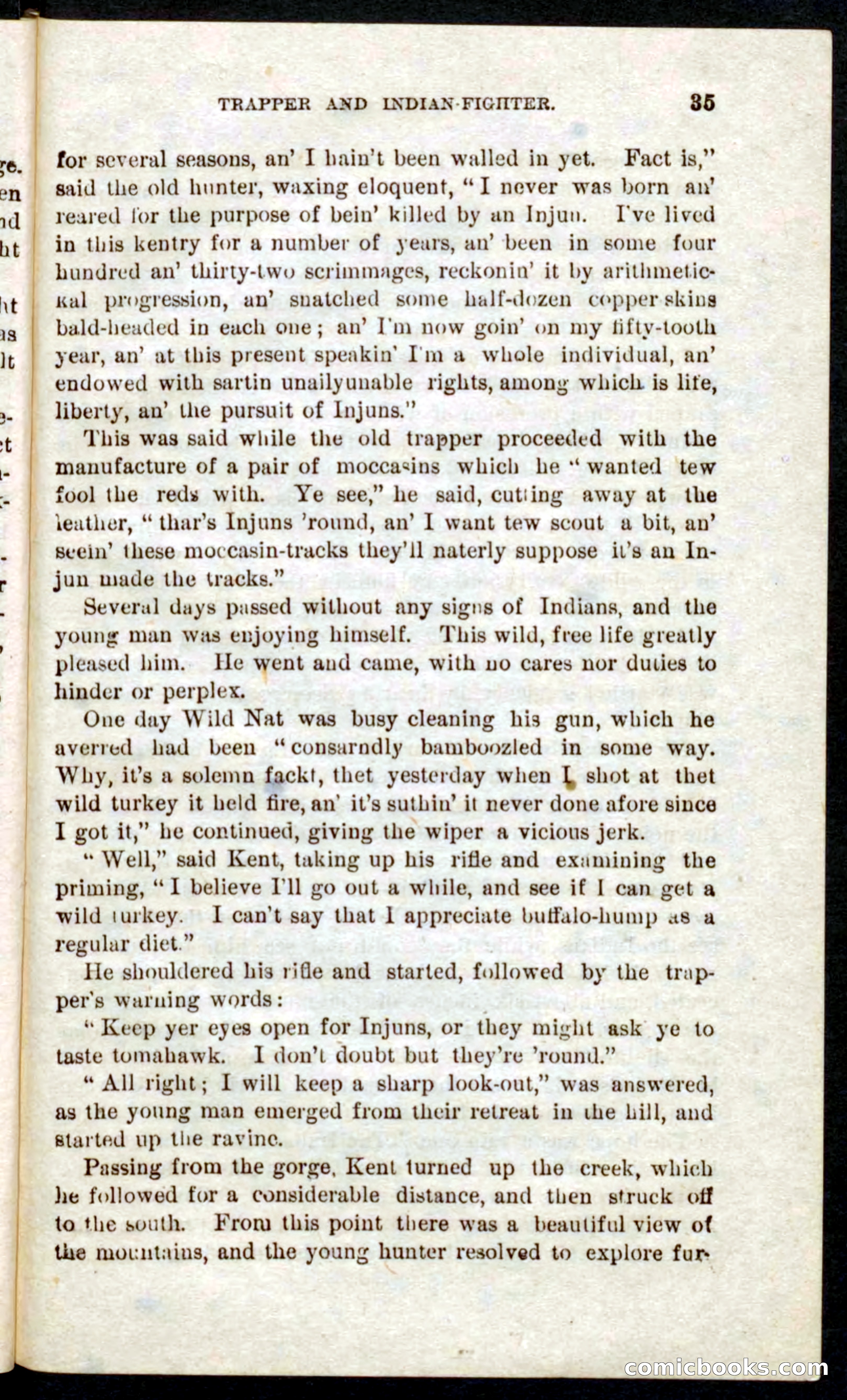 Beadle's Pocket Novels No. 41: Nat, the Trapper — page 31 of 84
