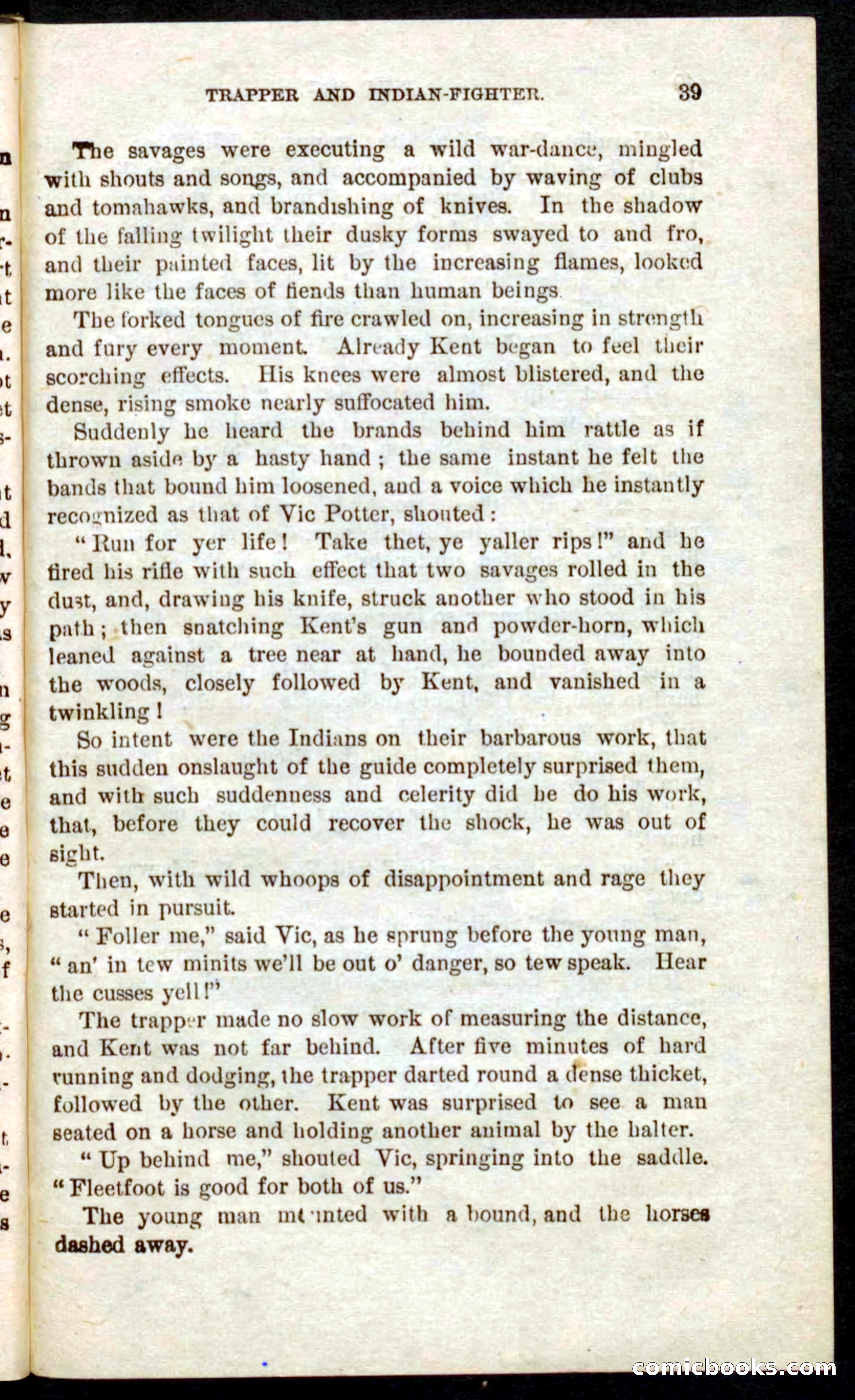 Beadle's Pocket Novels No. 41: Nat, the Trapper — page 35 of 84