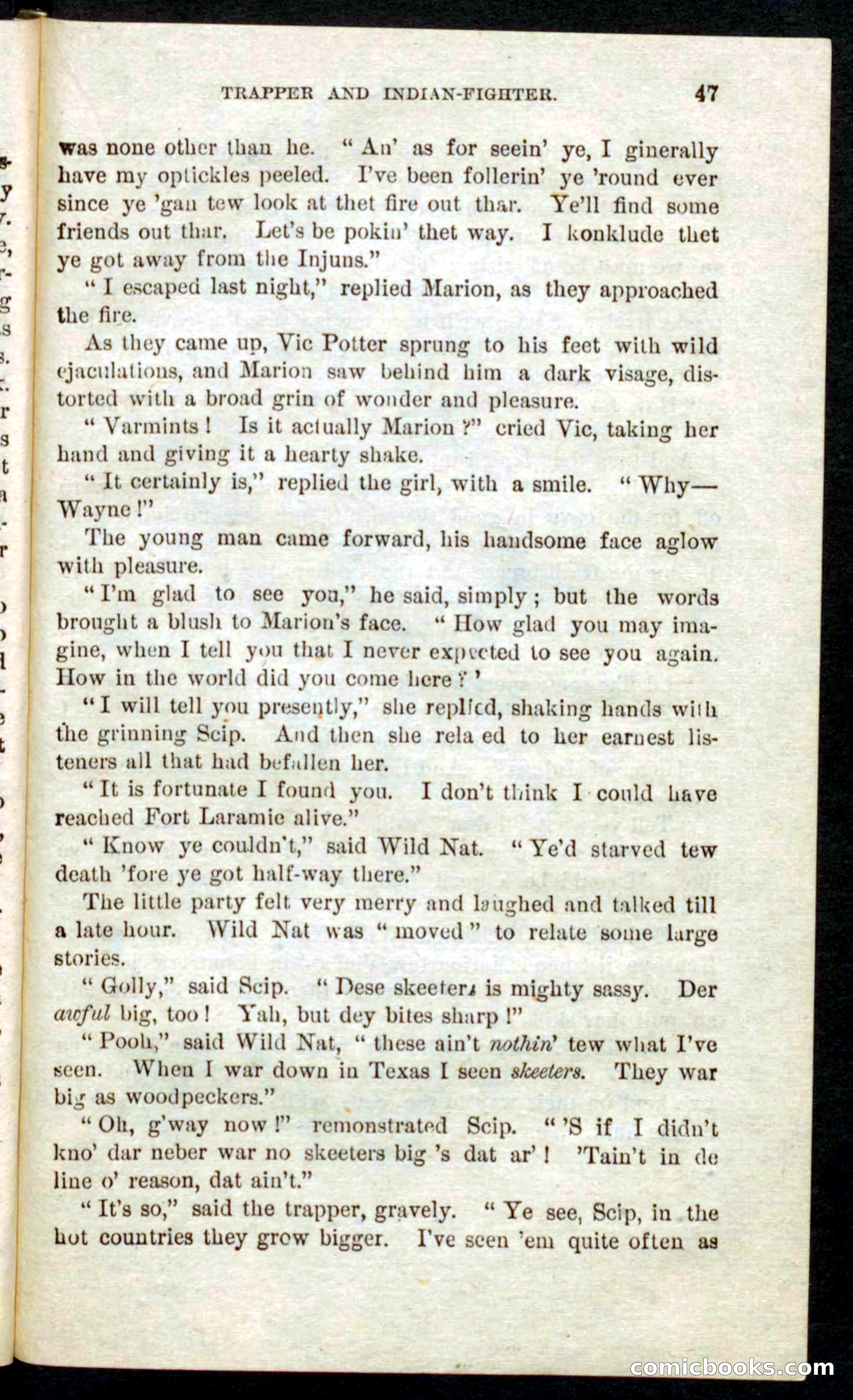 Beadle's Pocket Novels No. 41: Nat, the Trapper — page 43 of 84
