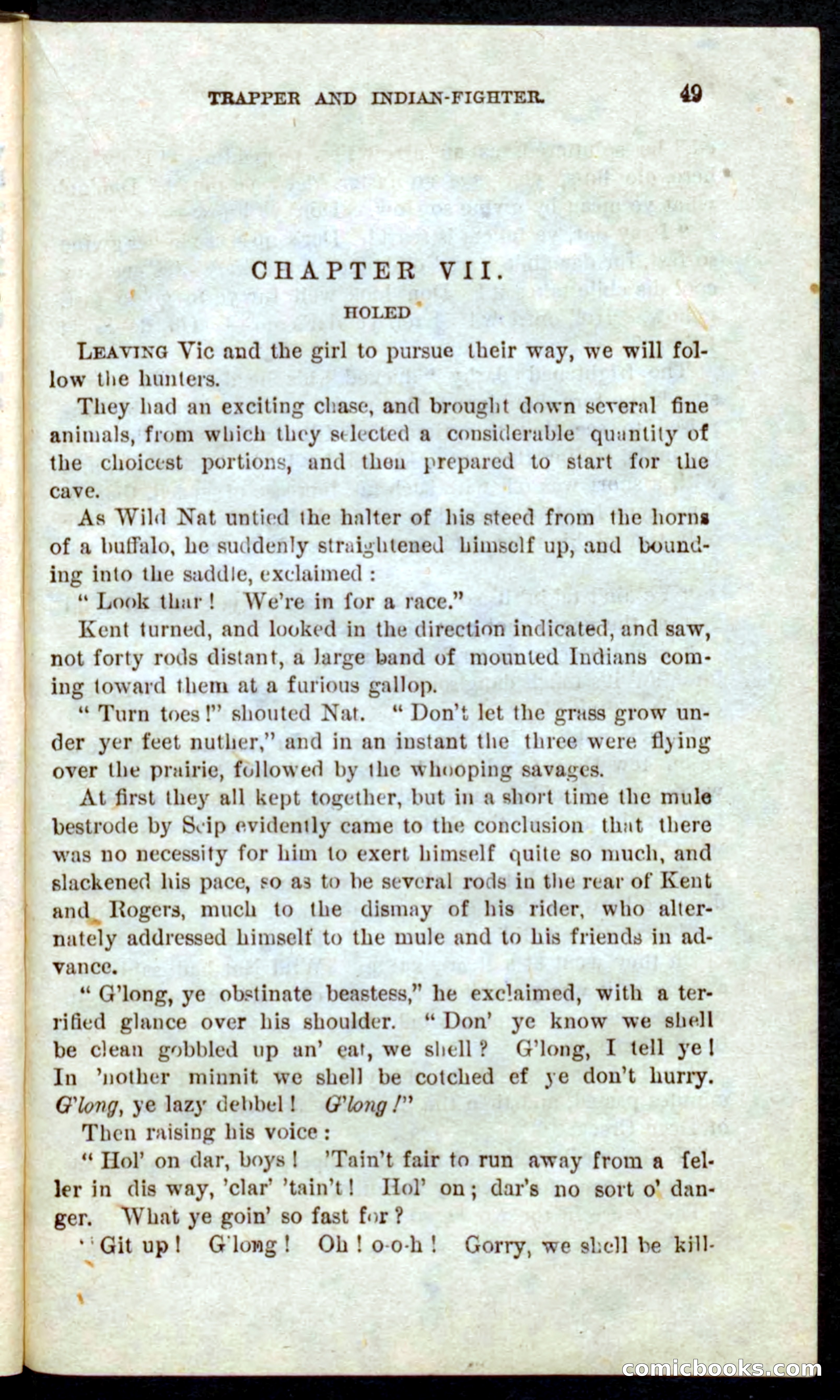 Beadle's Pocket Novels No. 41: Nat, the Trapper — page 45 of 84