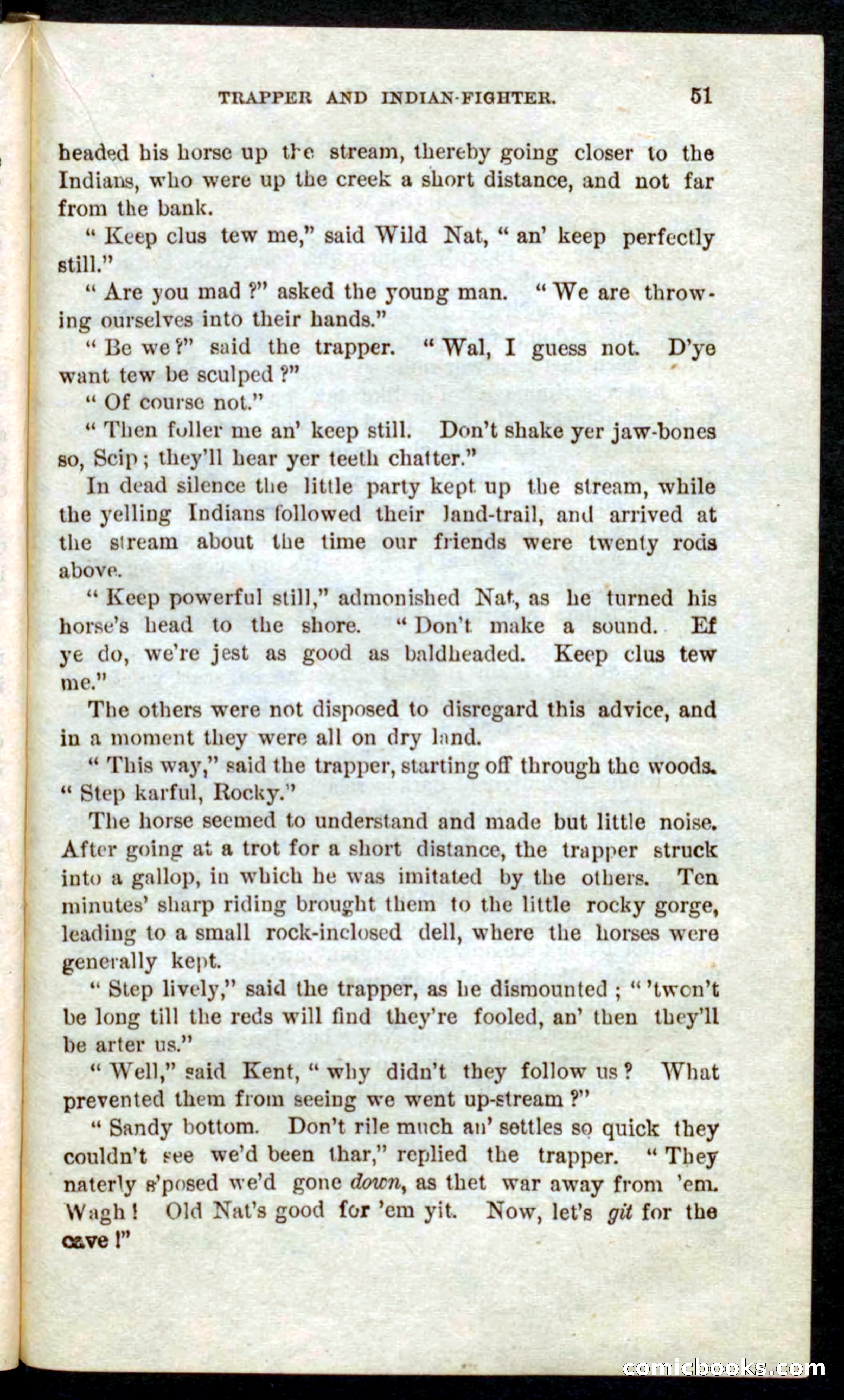 Beadle's Pocket Novels No. 41: Nat, the Trapper — page 47 of 84