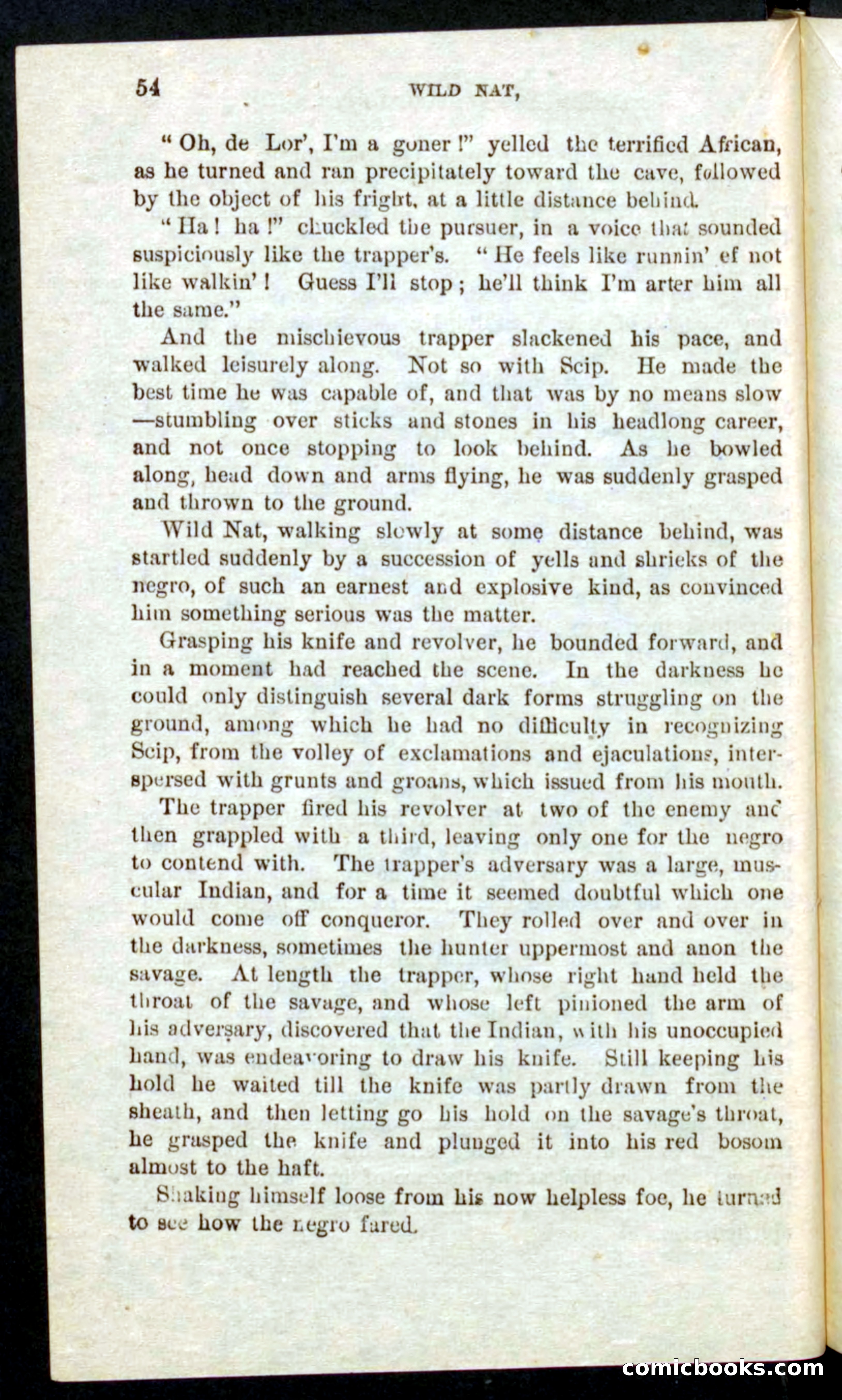 Beadle's Pocket Novels No. 41: Nat, the Trapper — page 50 of 84