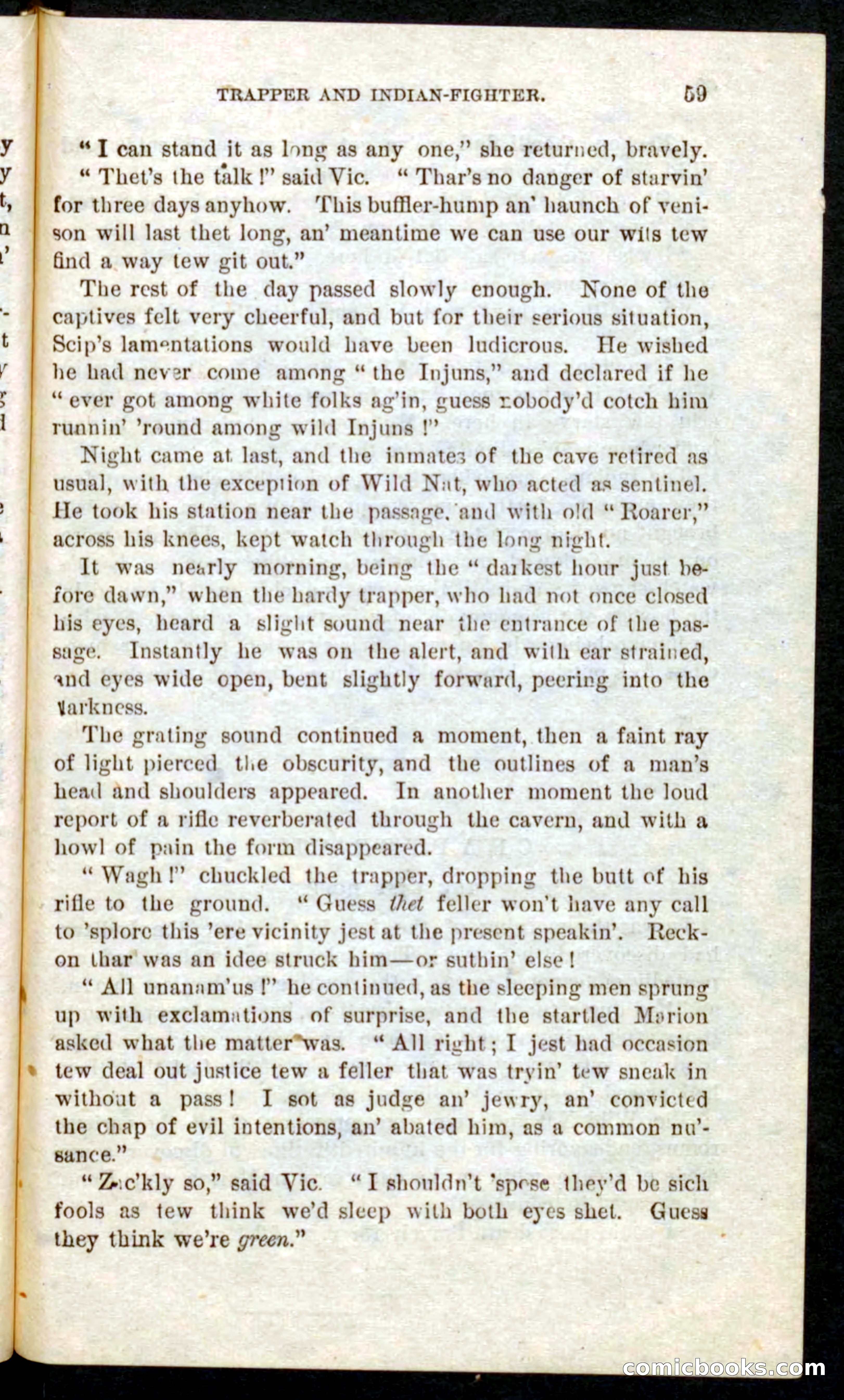 Beadle's Pocket Novels No. 41: Nat, the Trapper — page 55 of 84