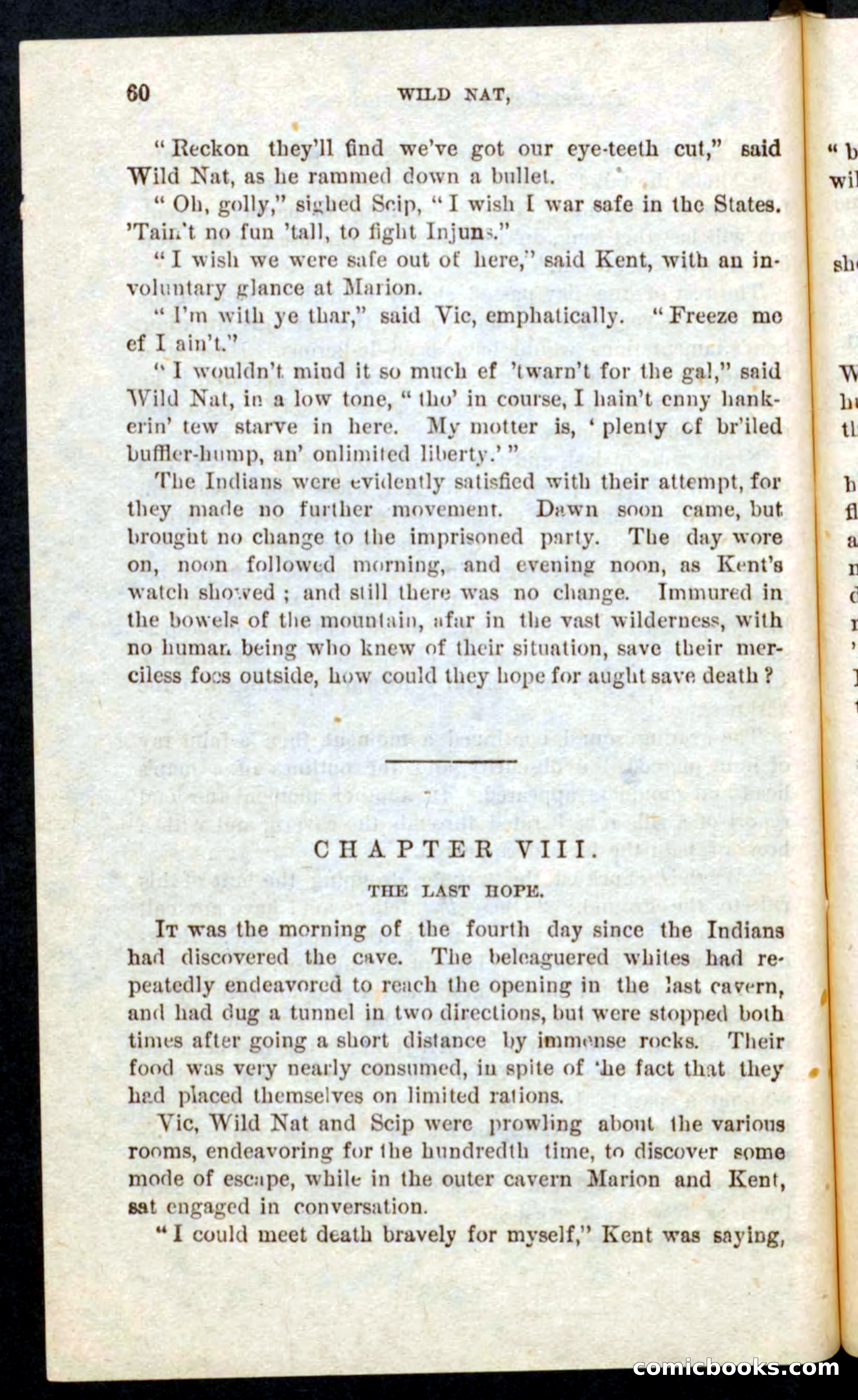 Beadle's Pocket Novels No. 41: Nat, the Trapper — page 56 of 84