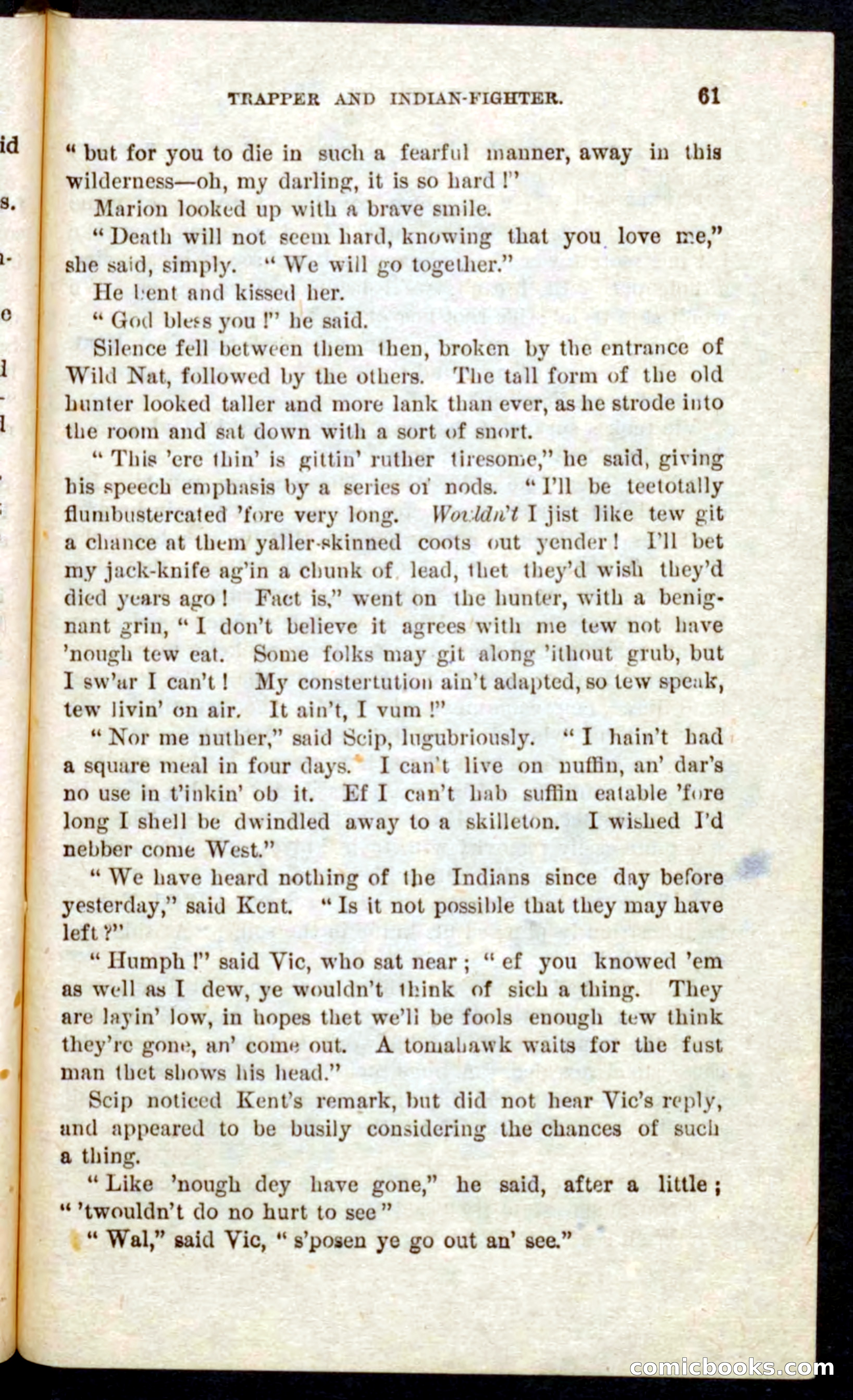 Beadle's Pocket Novels No. 41: Nat, the Trapper — page 57 of 84