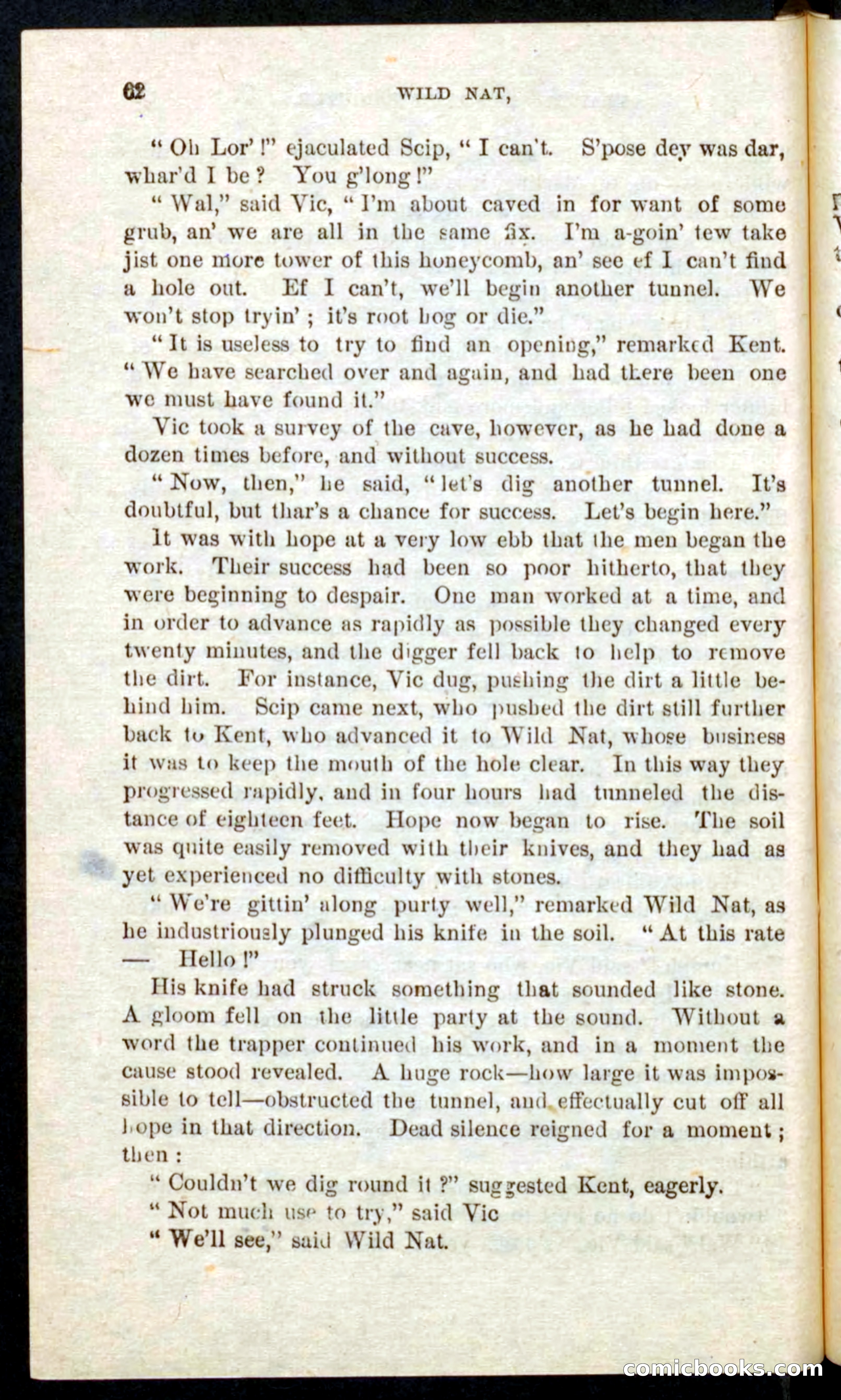 Beadle's Pocket Novels No. 41: Nat, the Trapper — page 58 of 84