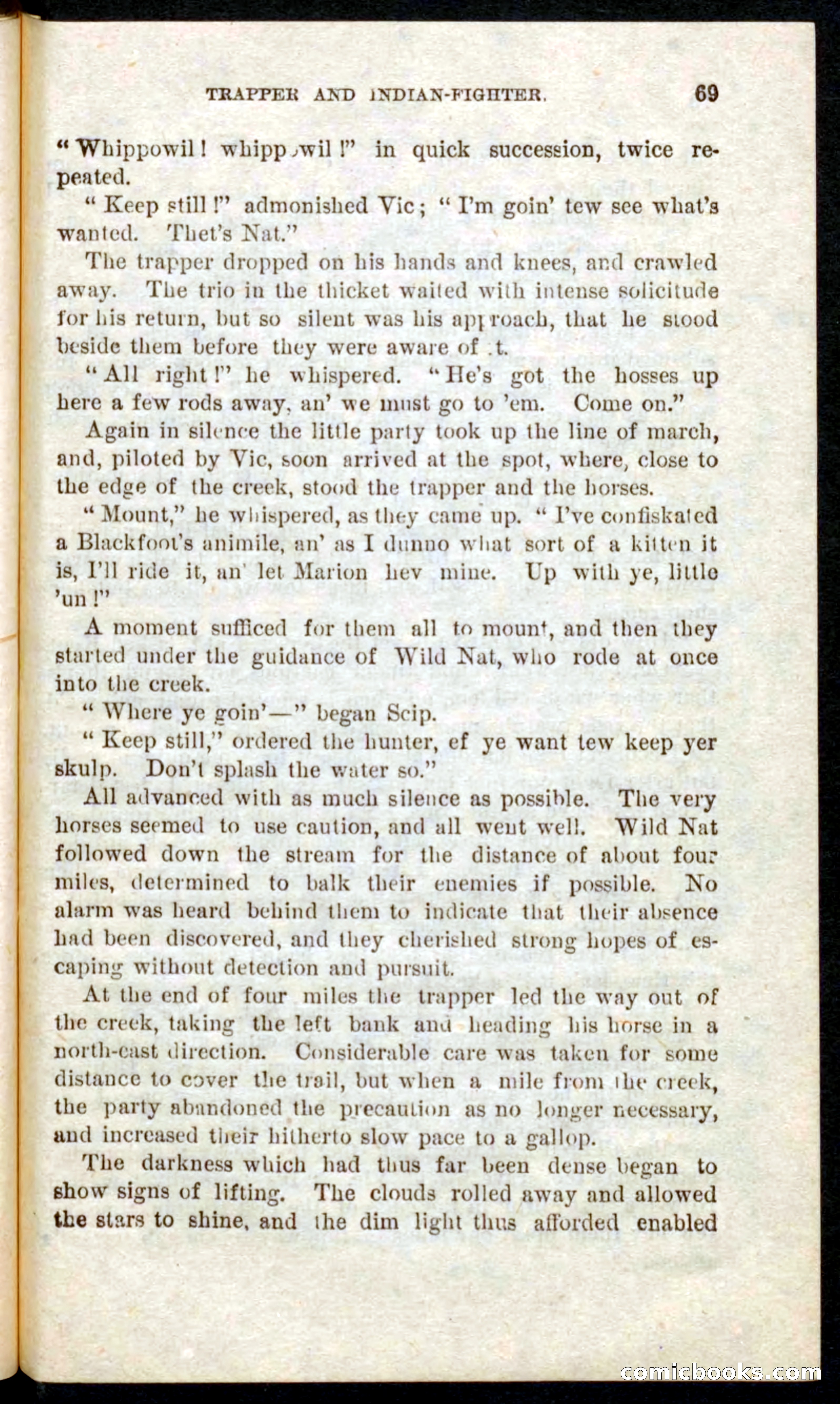 Beadle's Pocket Novels No. 41: Nat, the Trapper — page 65 of 84