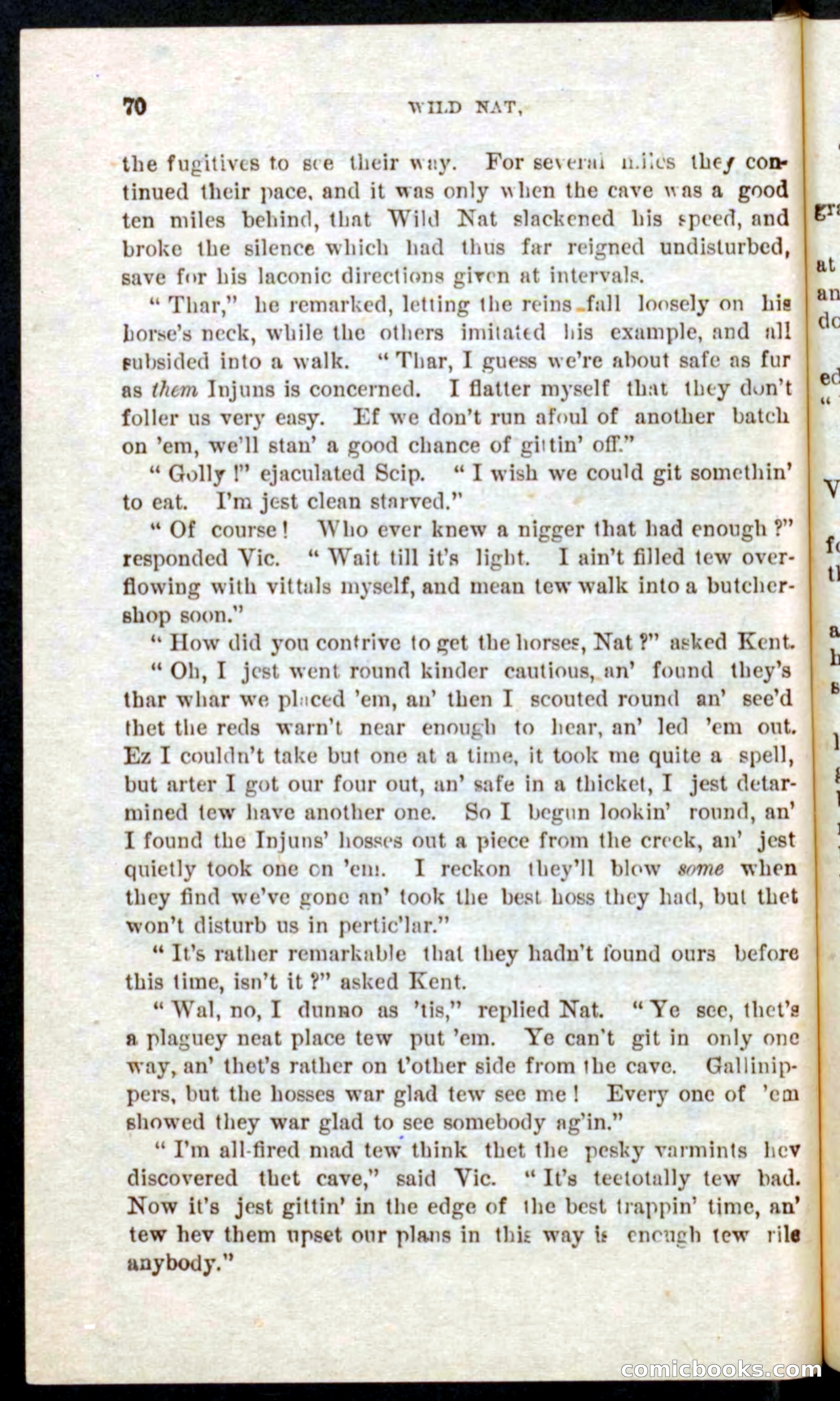 Beadle's Pocket Novels No. 41: Nat, the Trapper — page 66 of 84