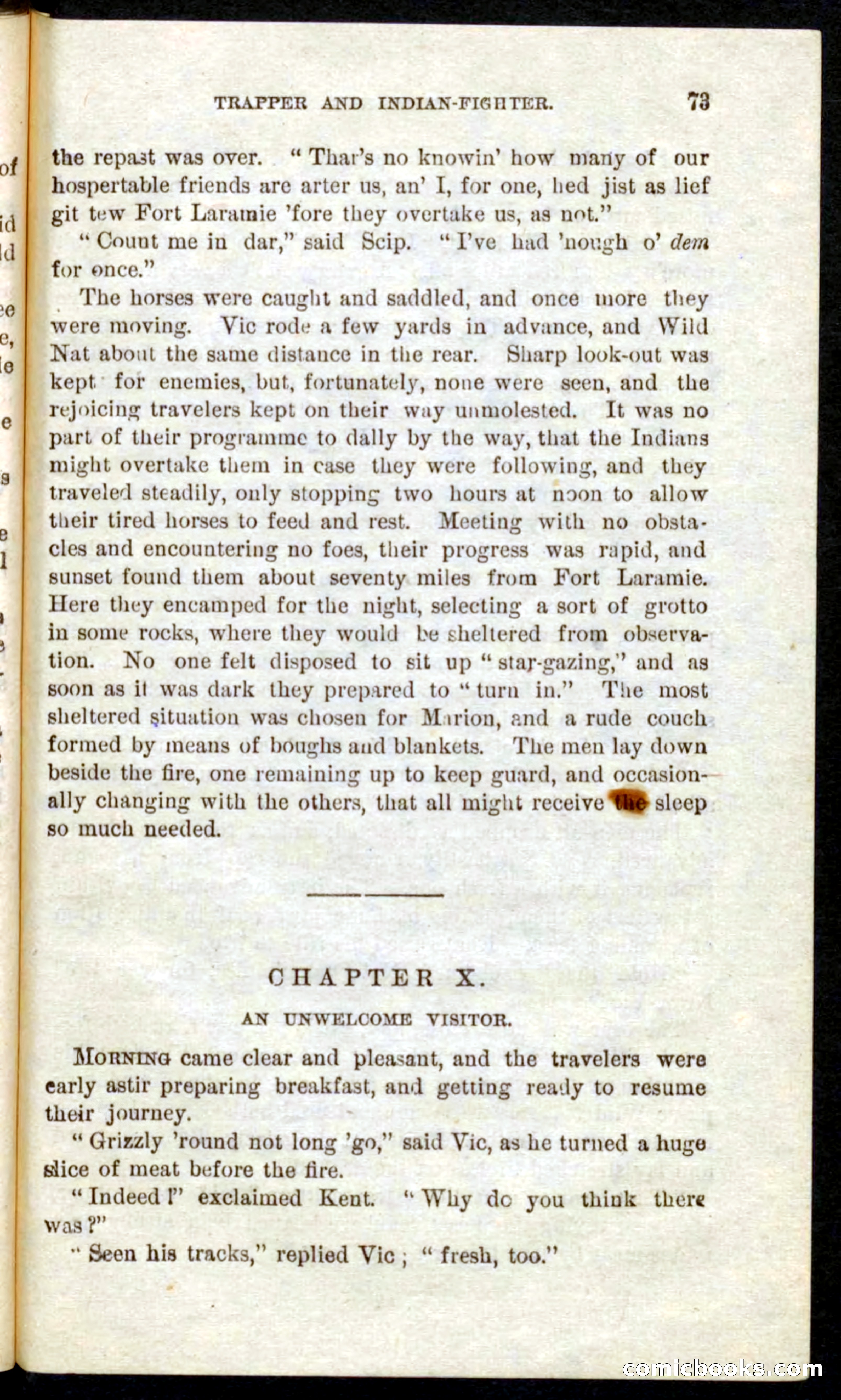 Beadle's Pocket Novels No. 41: Nat, the Trapper — page 69 of 84
