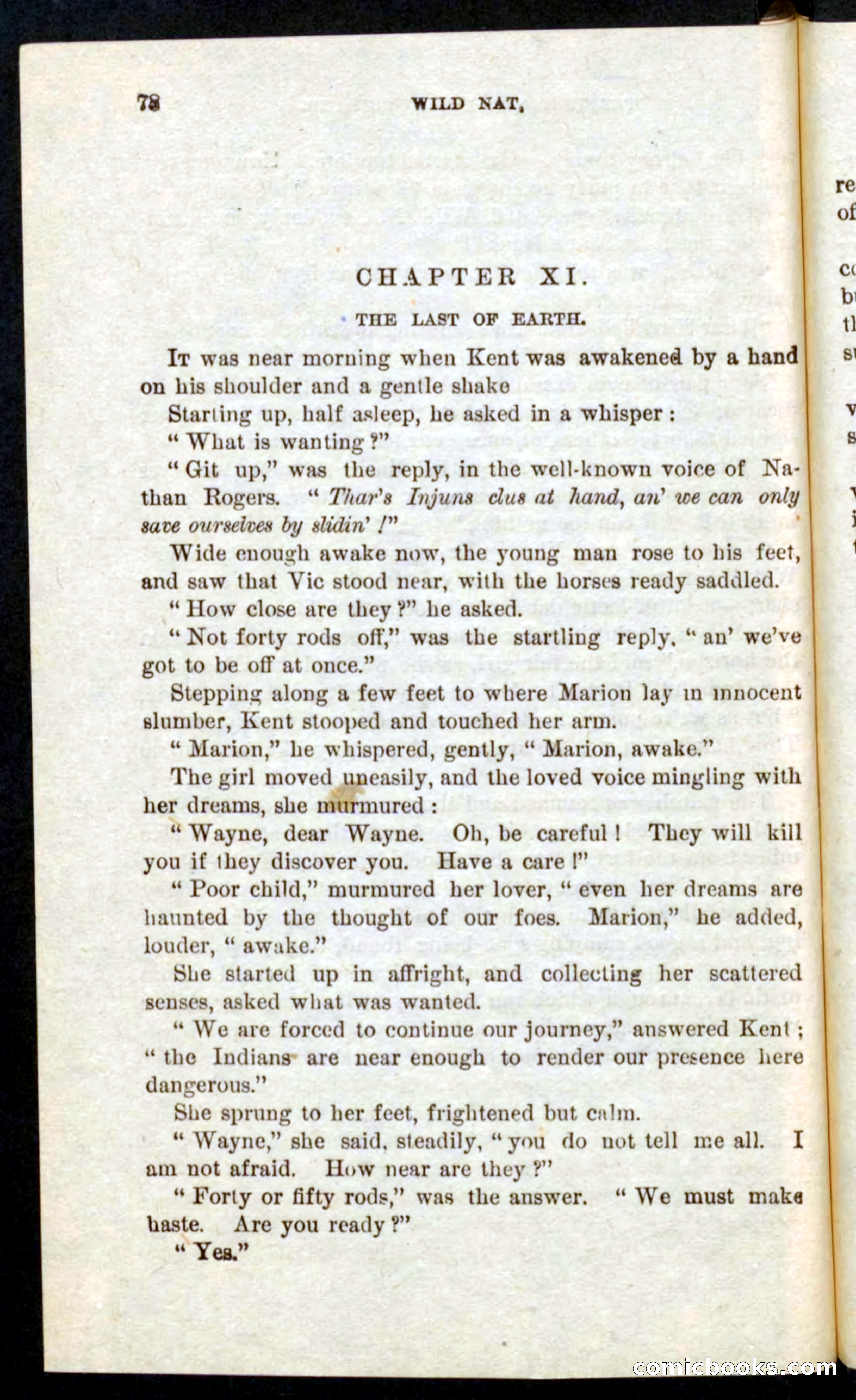 Beadle's Pocket Novels No. 41: Nat, the Trapper — page 74 of 84