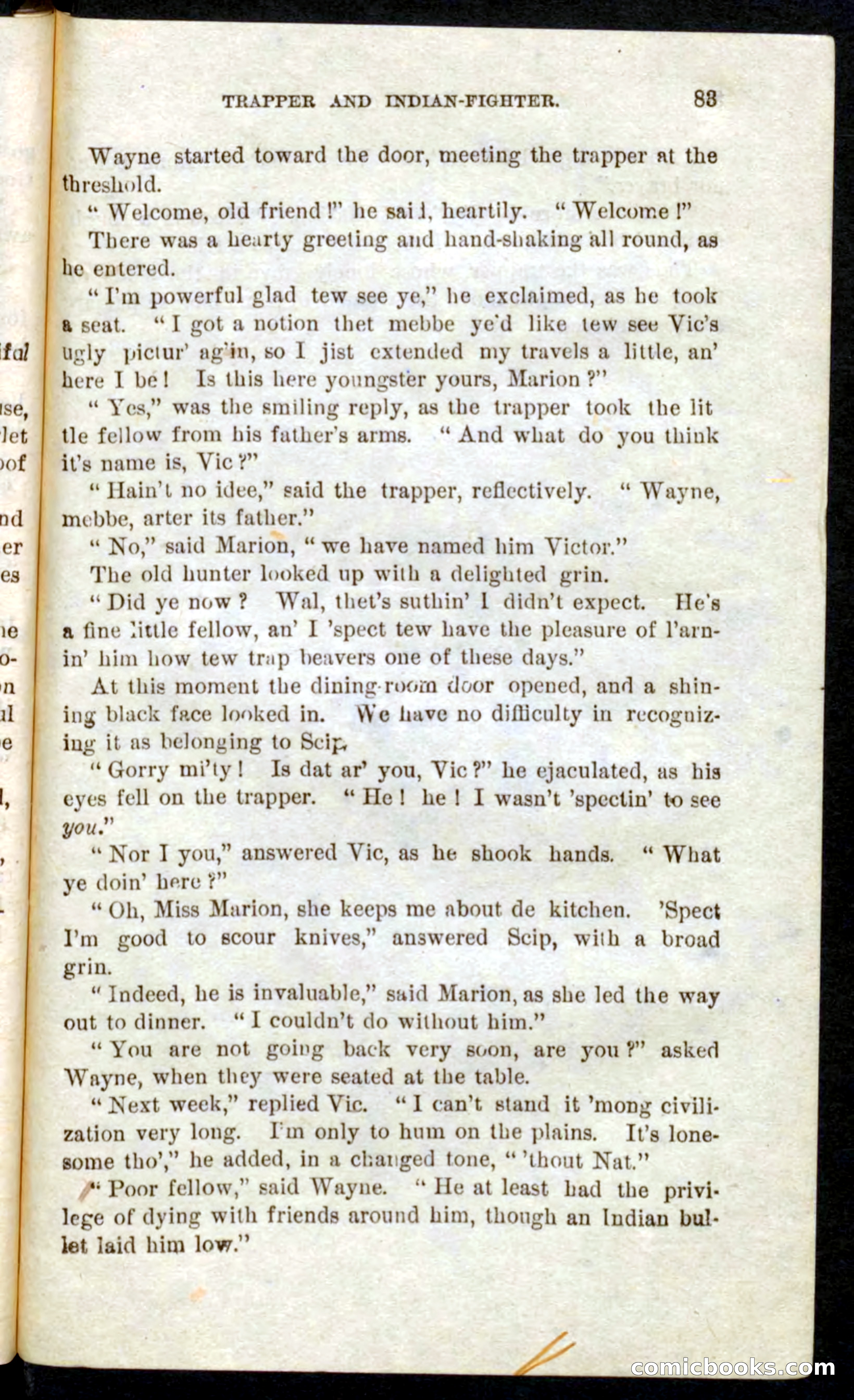 Beadle's Pocket Novels No. 41: Nat, the Trapper — page 79 of 84