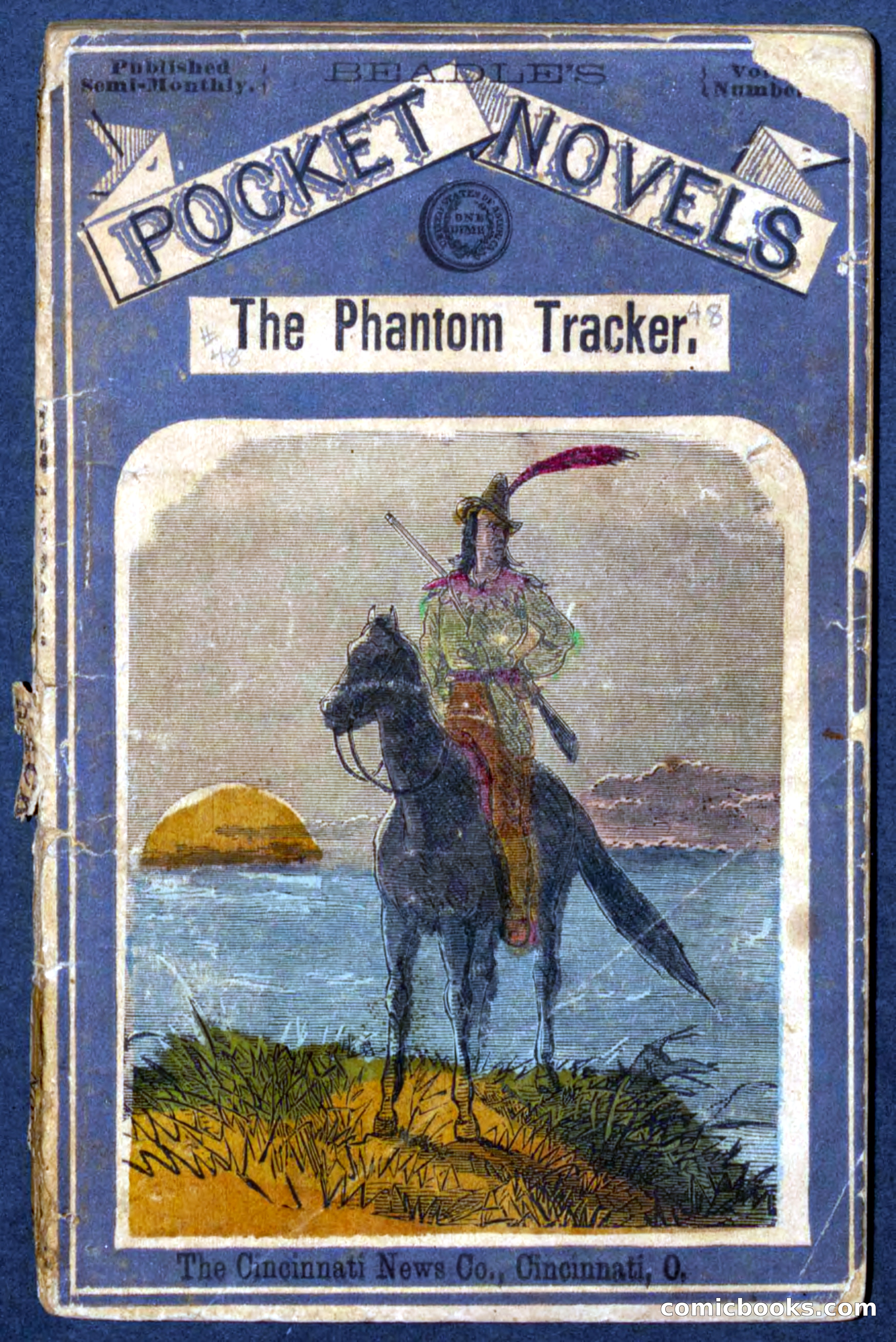 The Phantom Tracker — page 1 of 100
