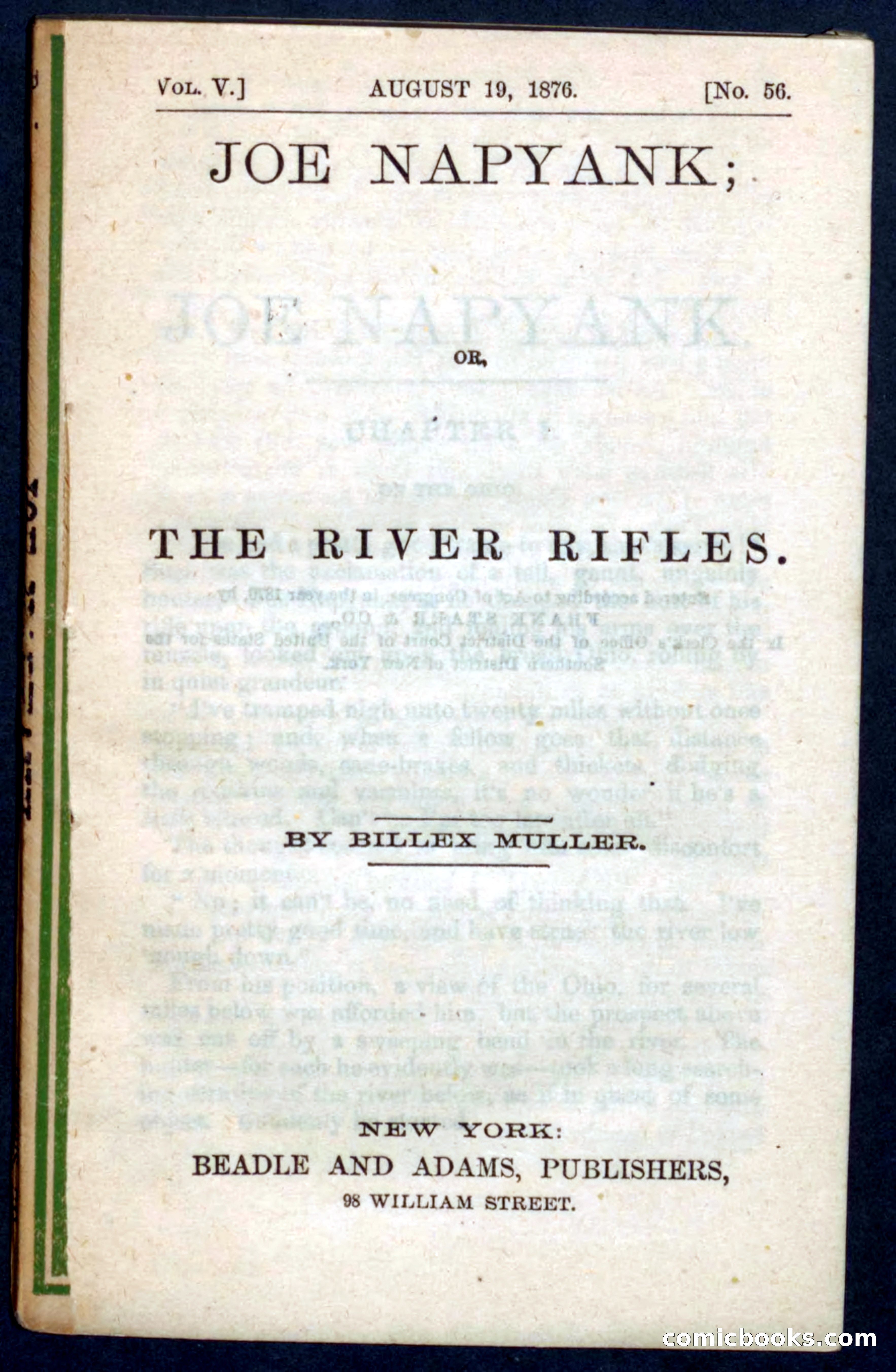 Beadle's Pocket Novels, Vol. V, No. 56 — page 3 of 100