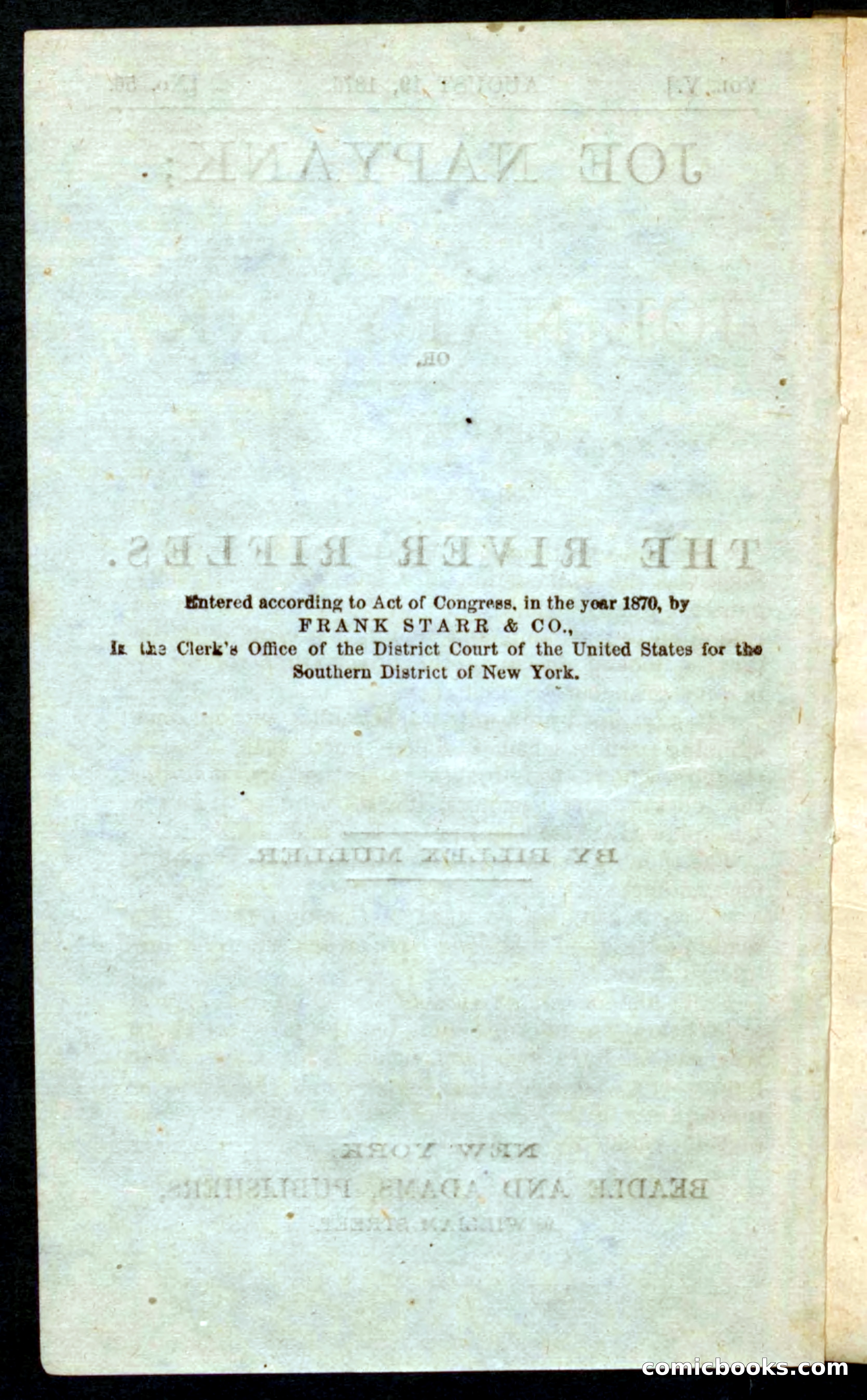 Beadle's Pocket Novels, Vol. V, No. 56 — page 4 of 100