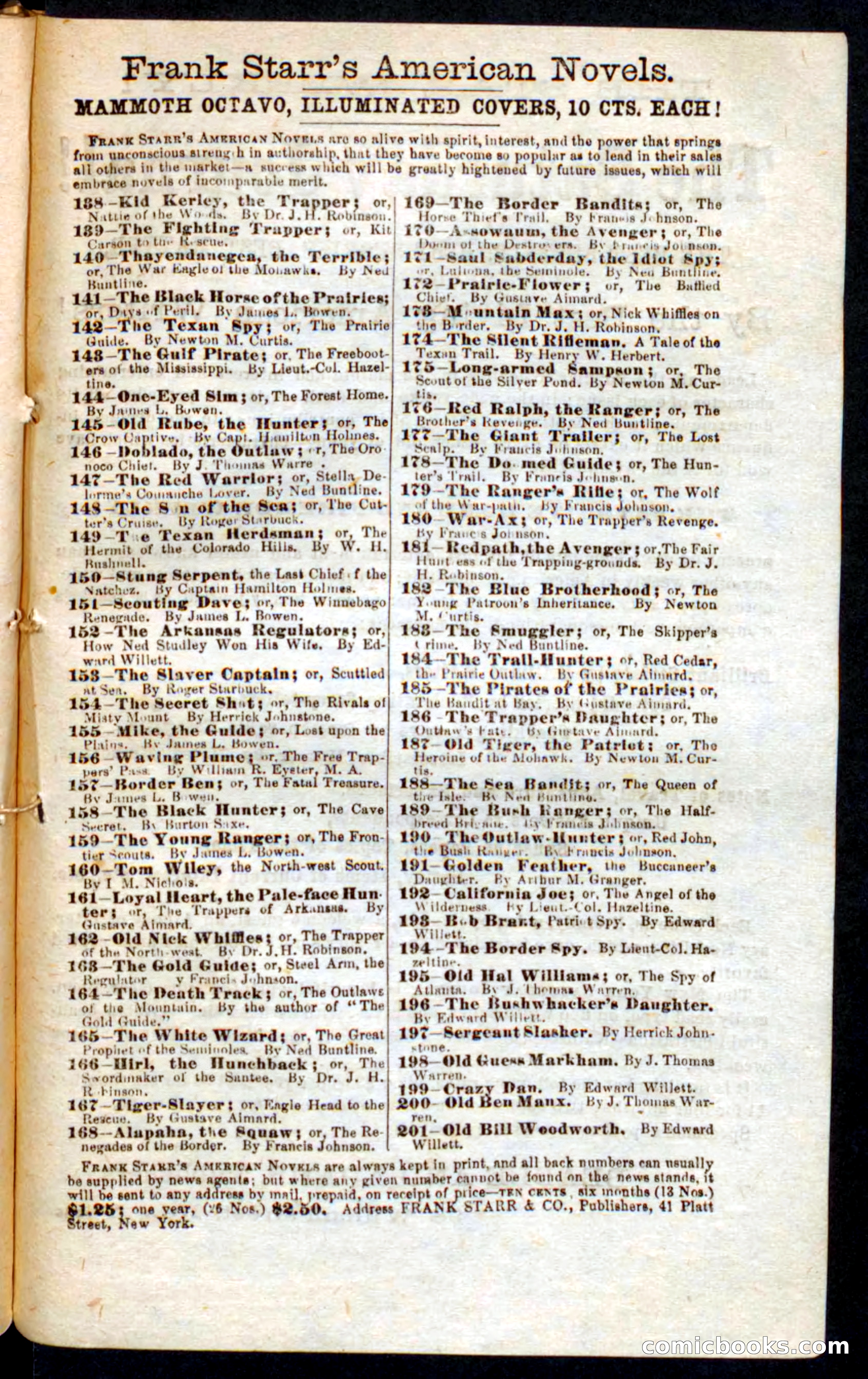 Beadle's Pocket Novels, Vol. V, No. 56 — page 97 of 100