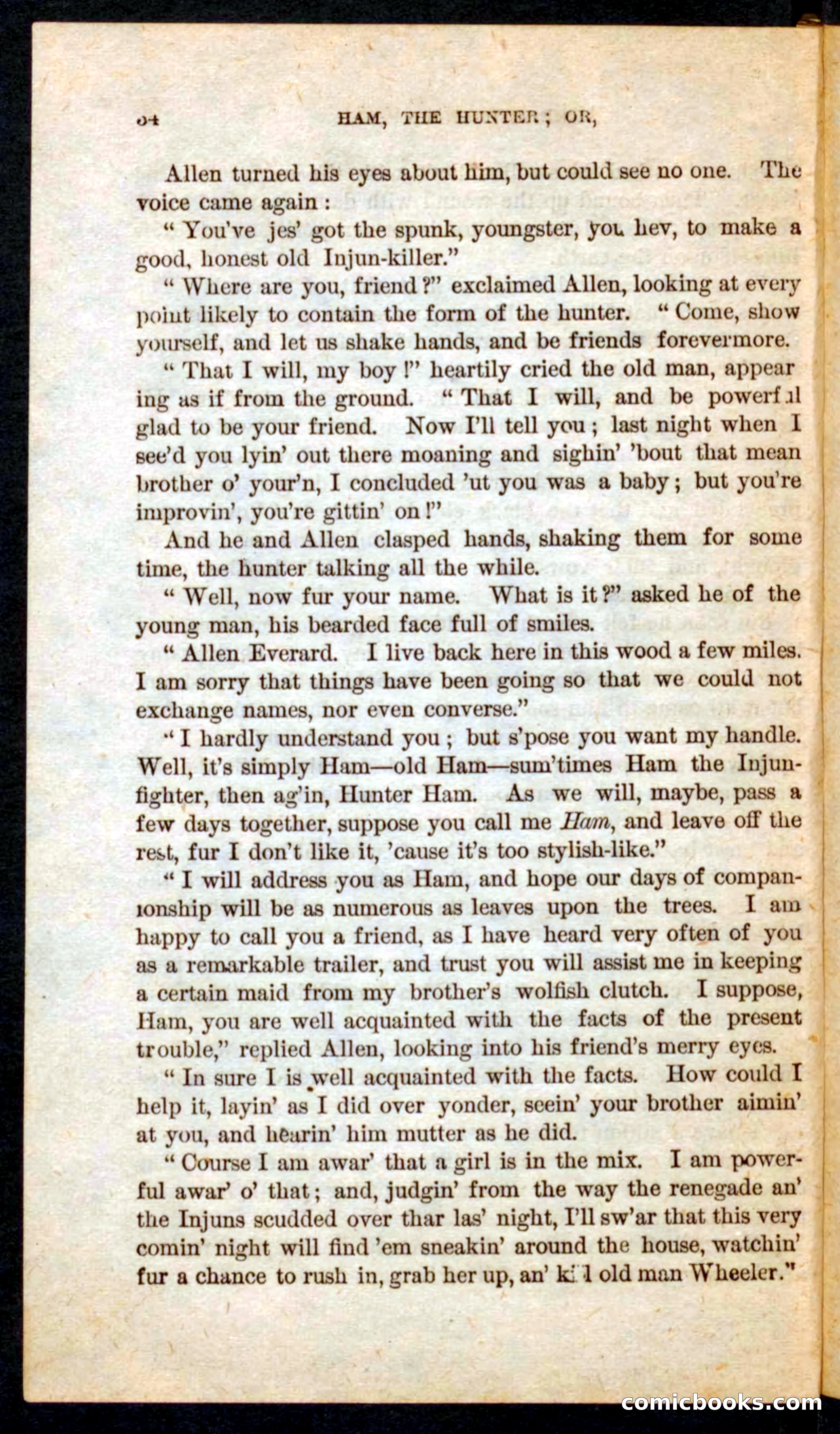 Beadle's Pocket Novels No. 57: Hunter Ham — page 30 of 100