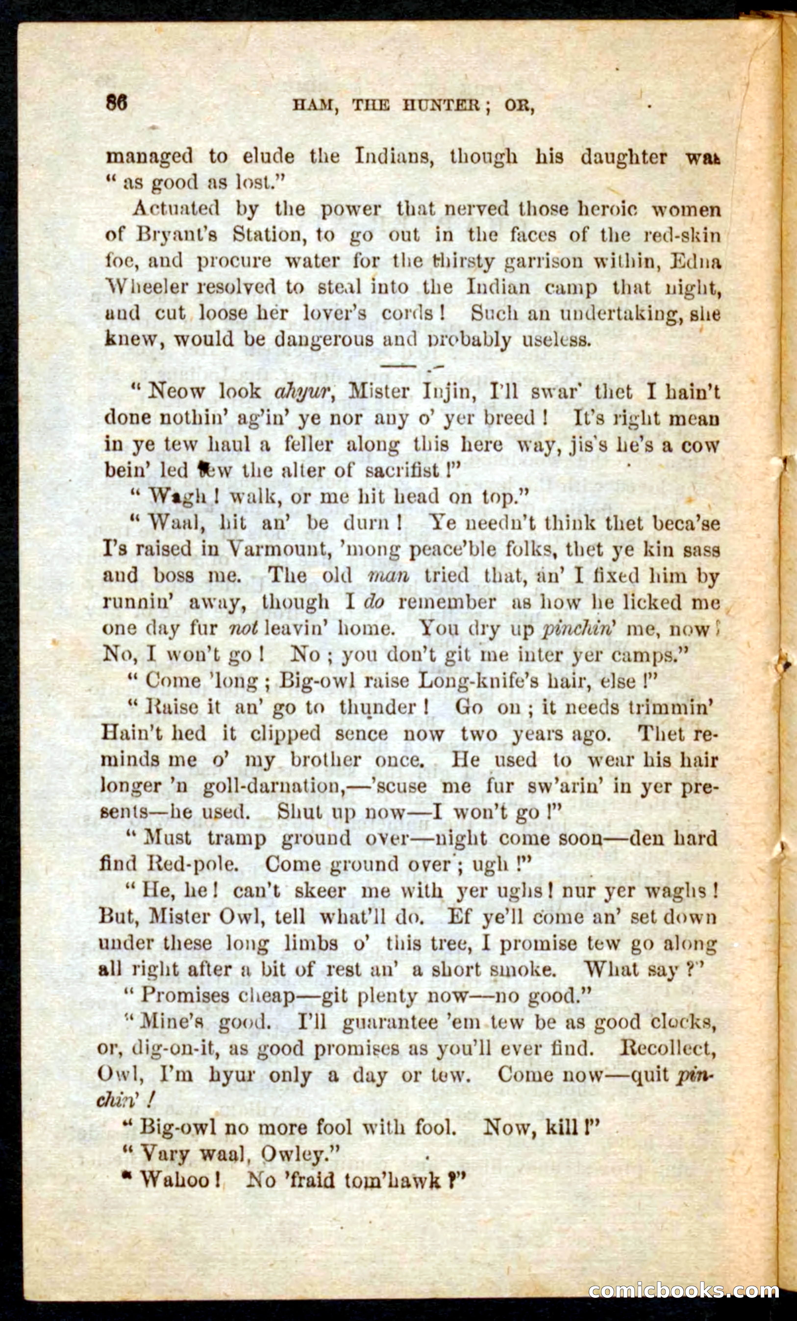 Beadle's Pocket Novels No. 57: Hunter Ham — page 82 of 100