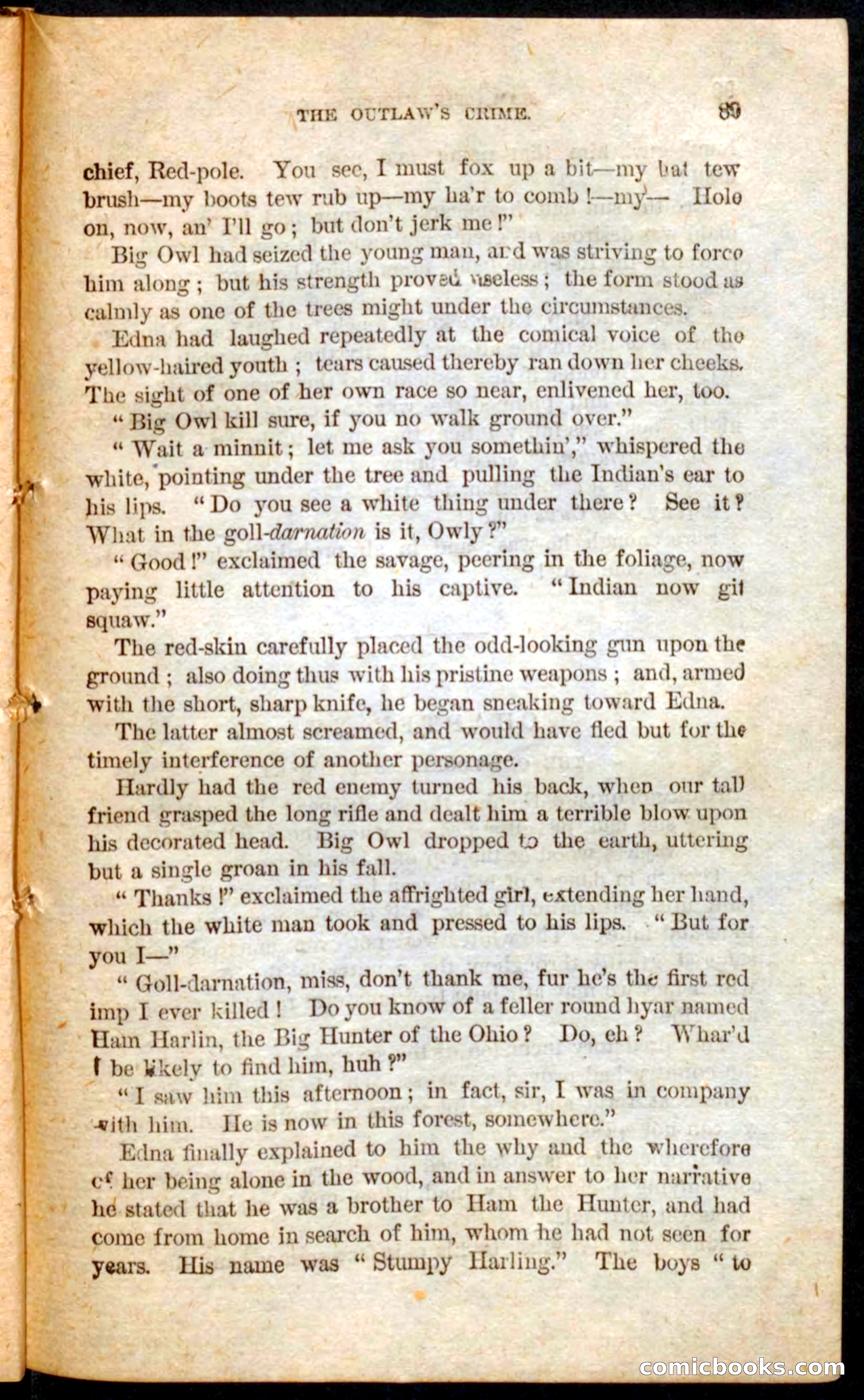 Beadle's Pocket Novels No. 57: Hunter Ham — page 85 of 100