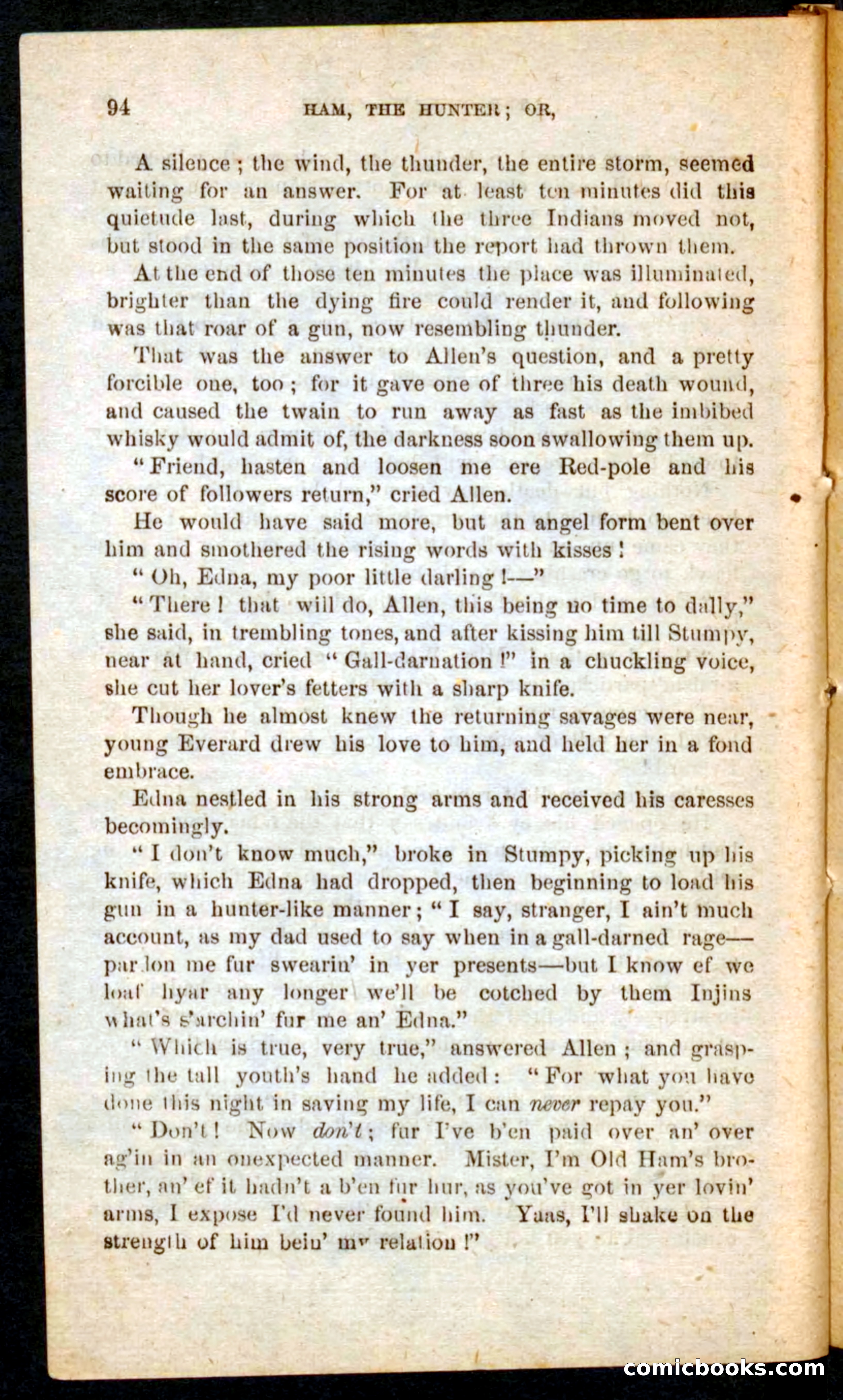 Beadle's Pocket Novels No. 57: Hunter Ham — page 90 of 100