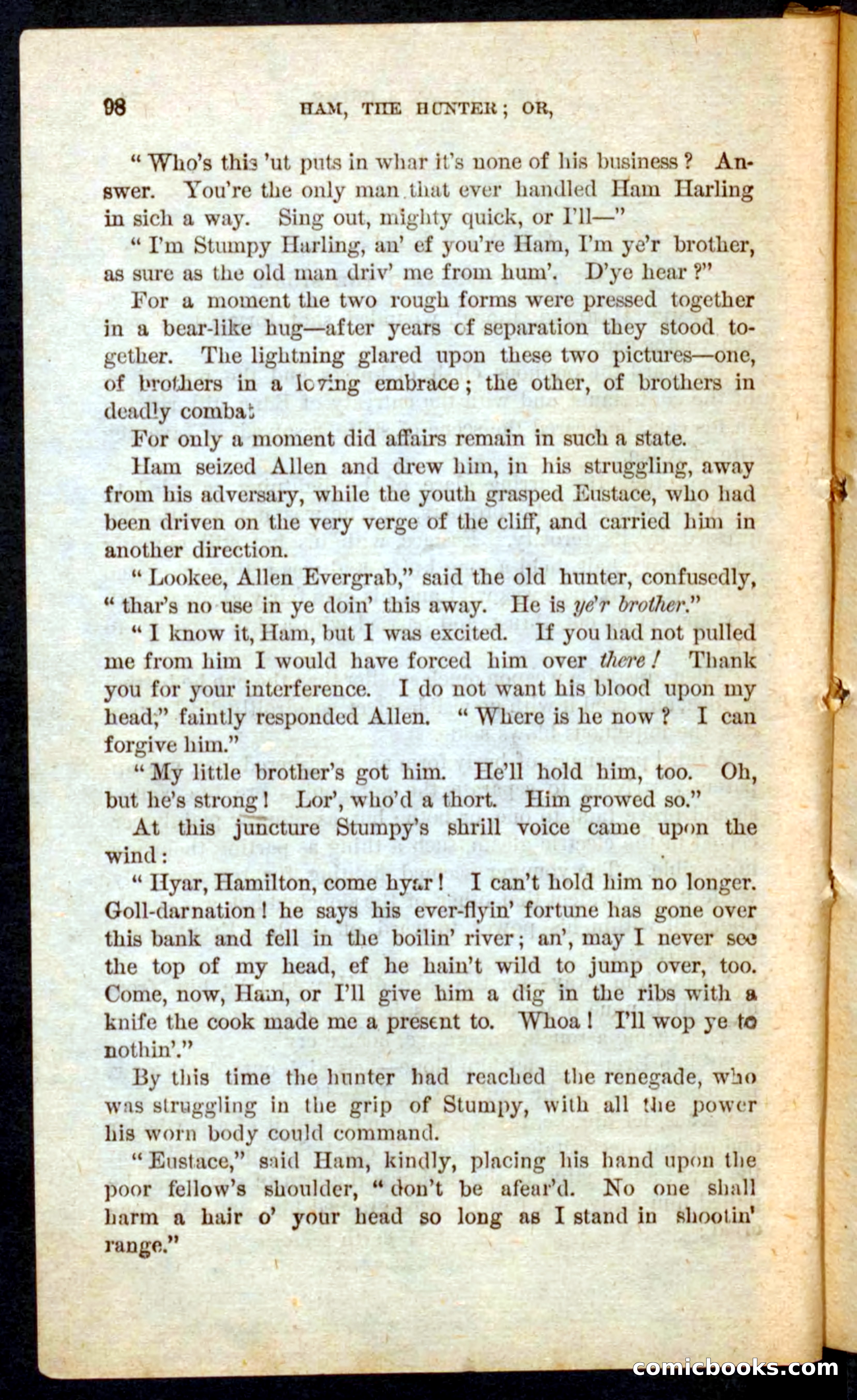 Beadle's Pocket Novels No. 57: Hunter Ham — page 94 of 100