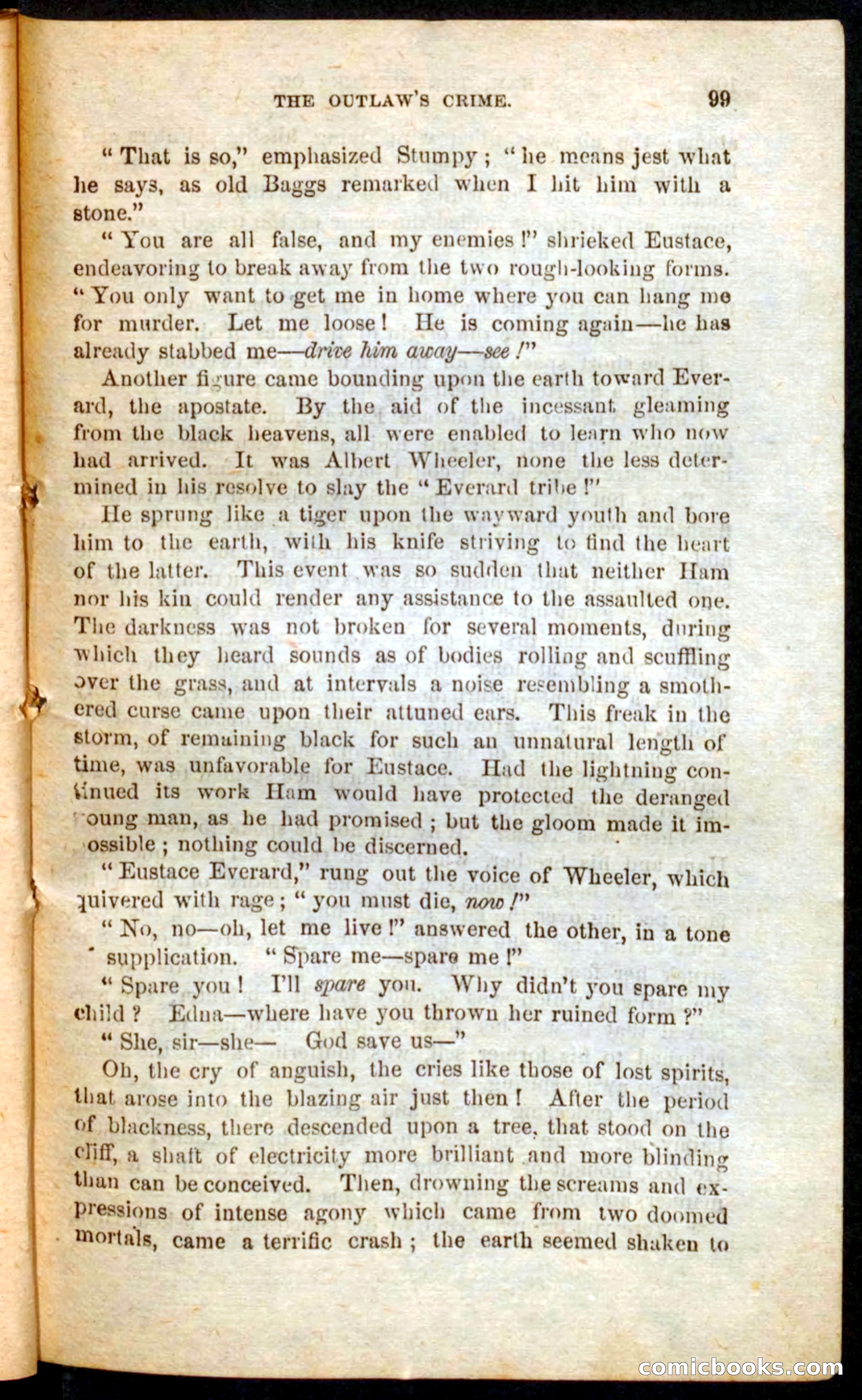 Beadle's Pocket Novels No. 57: Hunter Ham — page 95 of 100