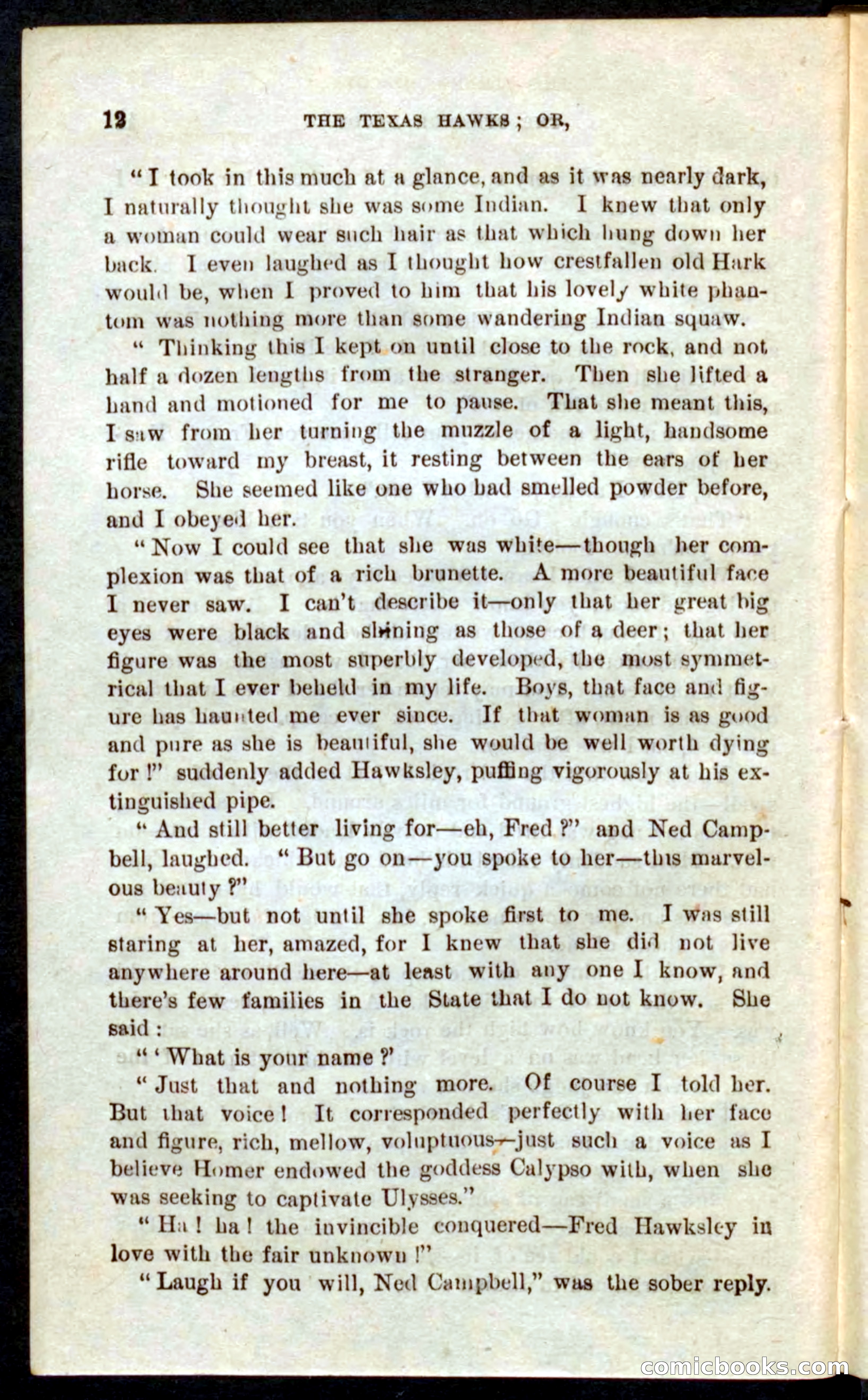 Beadle's Pocket Novels No. 59: The Texas Hawks — page 8 of 100