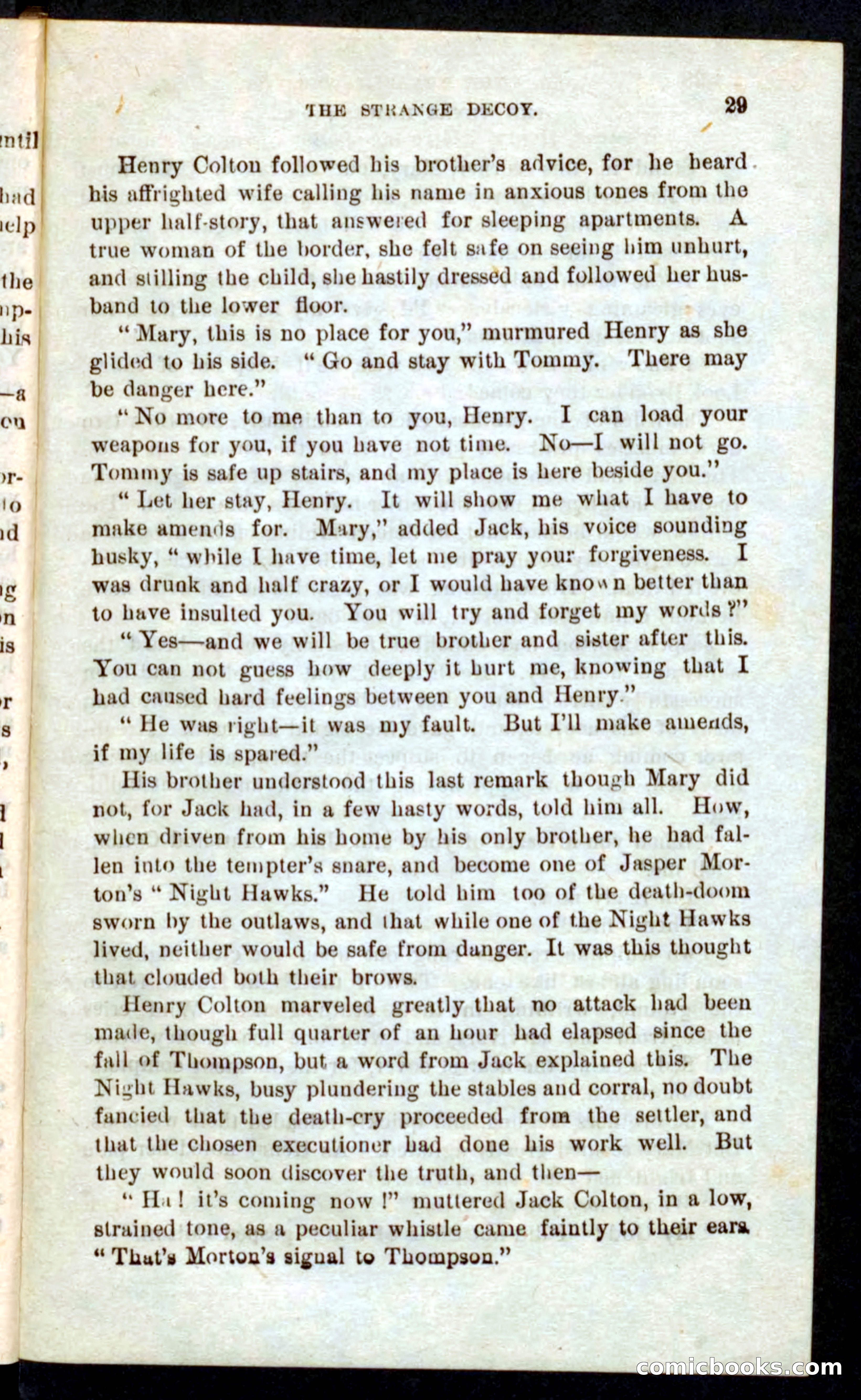 Beadle's Pocket Novels No. 59: The Texas Hawks — page 25 of 100
