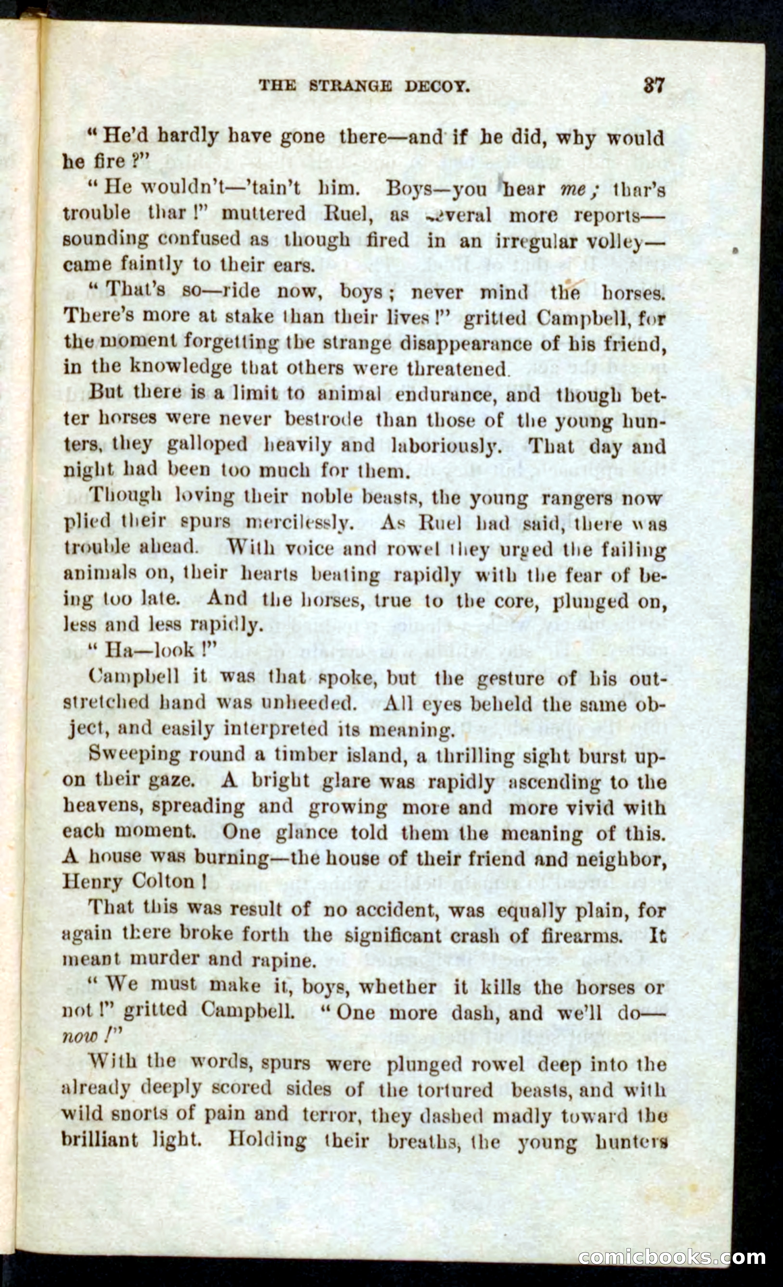 Beadle's Pocket Novels No. 59: The Texas Hawks — page 33 of 100