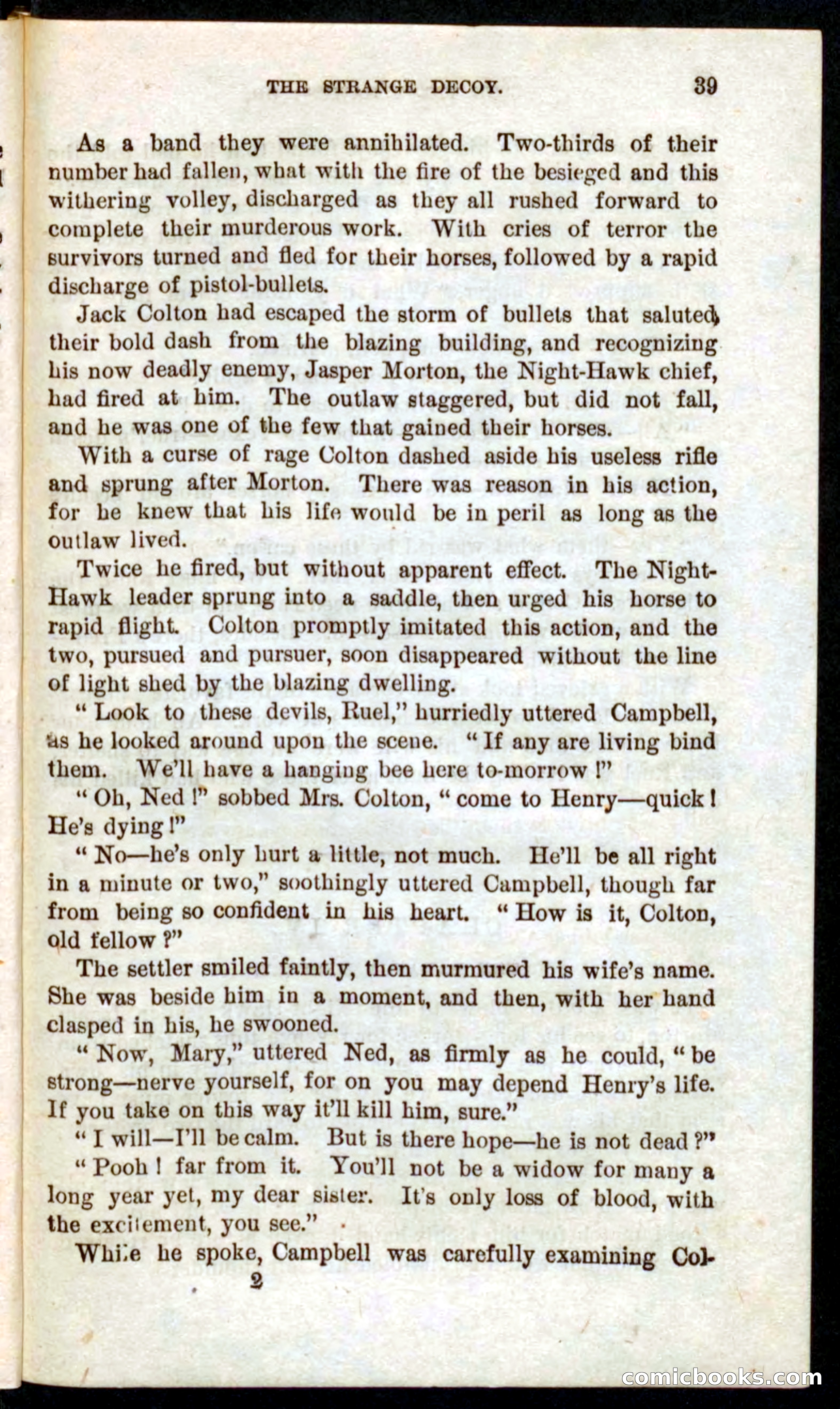 Beadle's Pocket Novels No. 59: The Texas Hawks — page 35 of 100