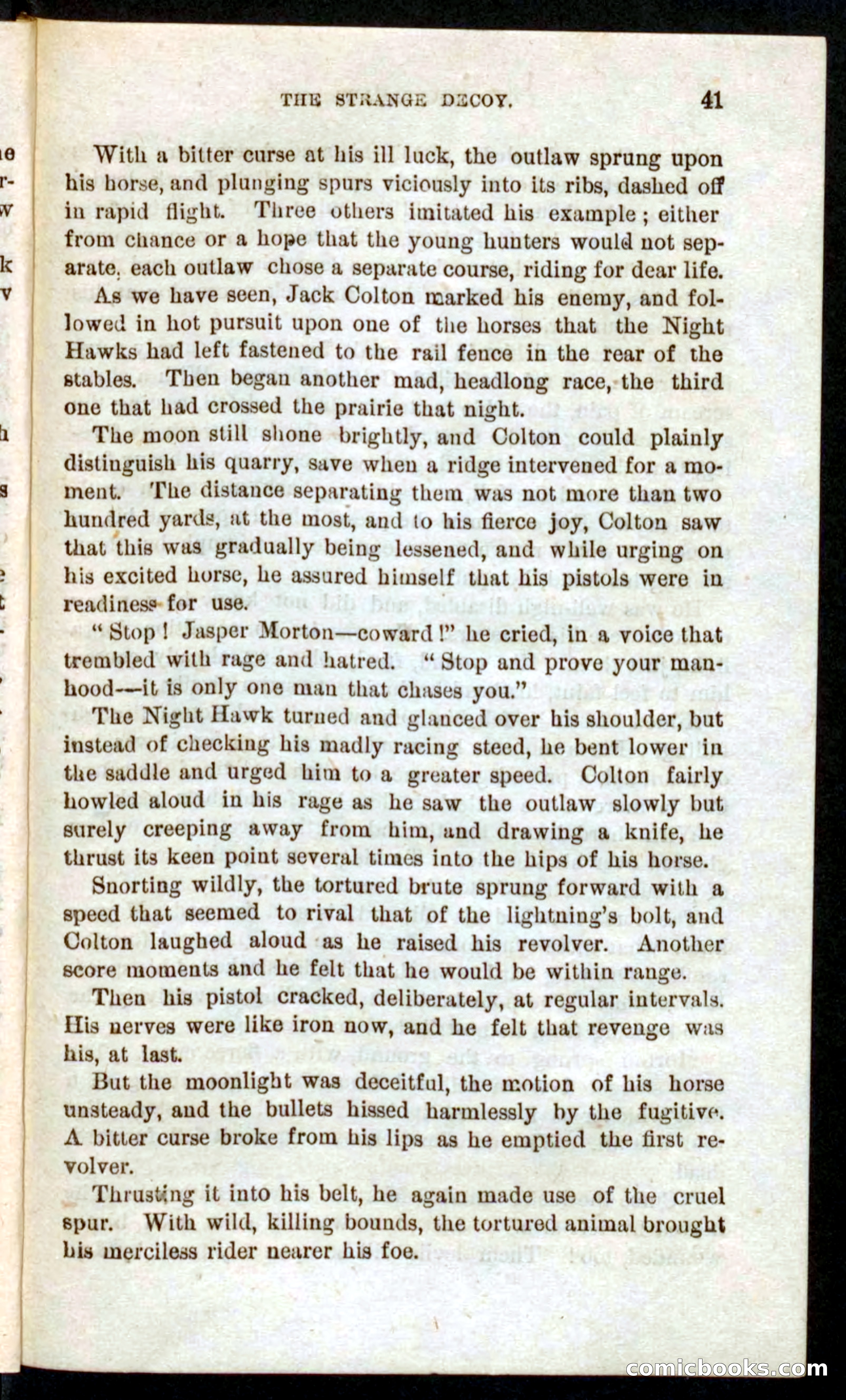 Beadle's Pocket Novels No. 59: The Texas Hawks — page 37 of 100