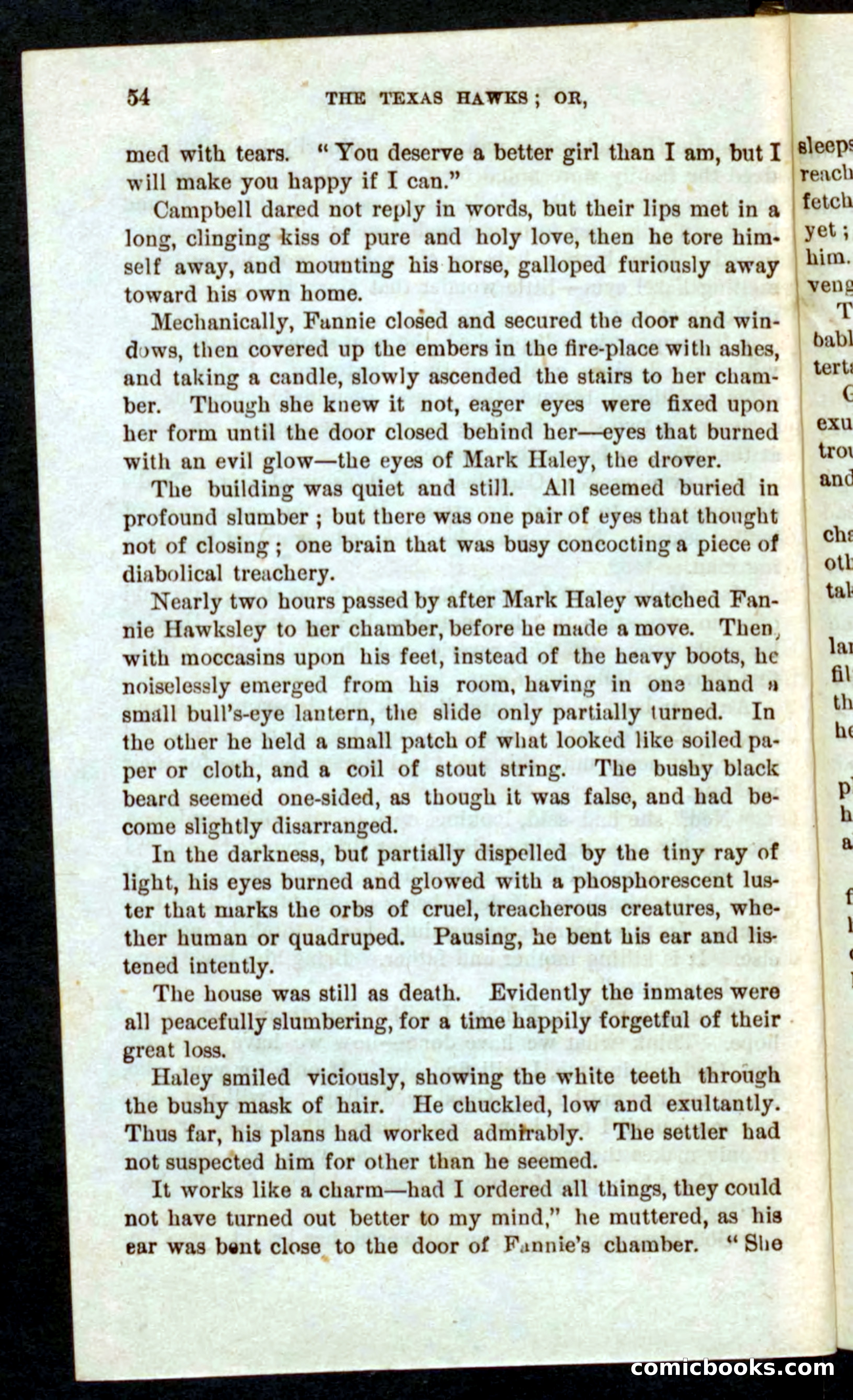 Beadle's Pocket Novels No. 59: The Texas Hawks — page 50 of 100