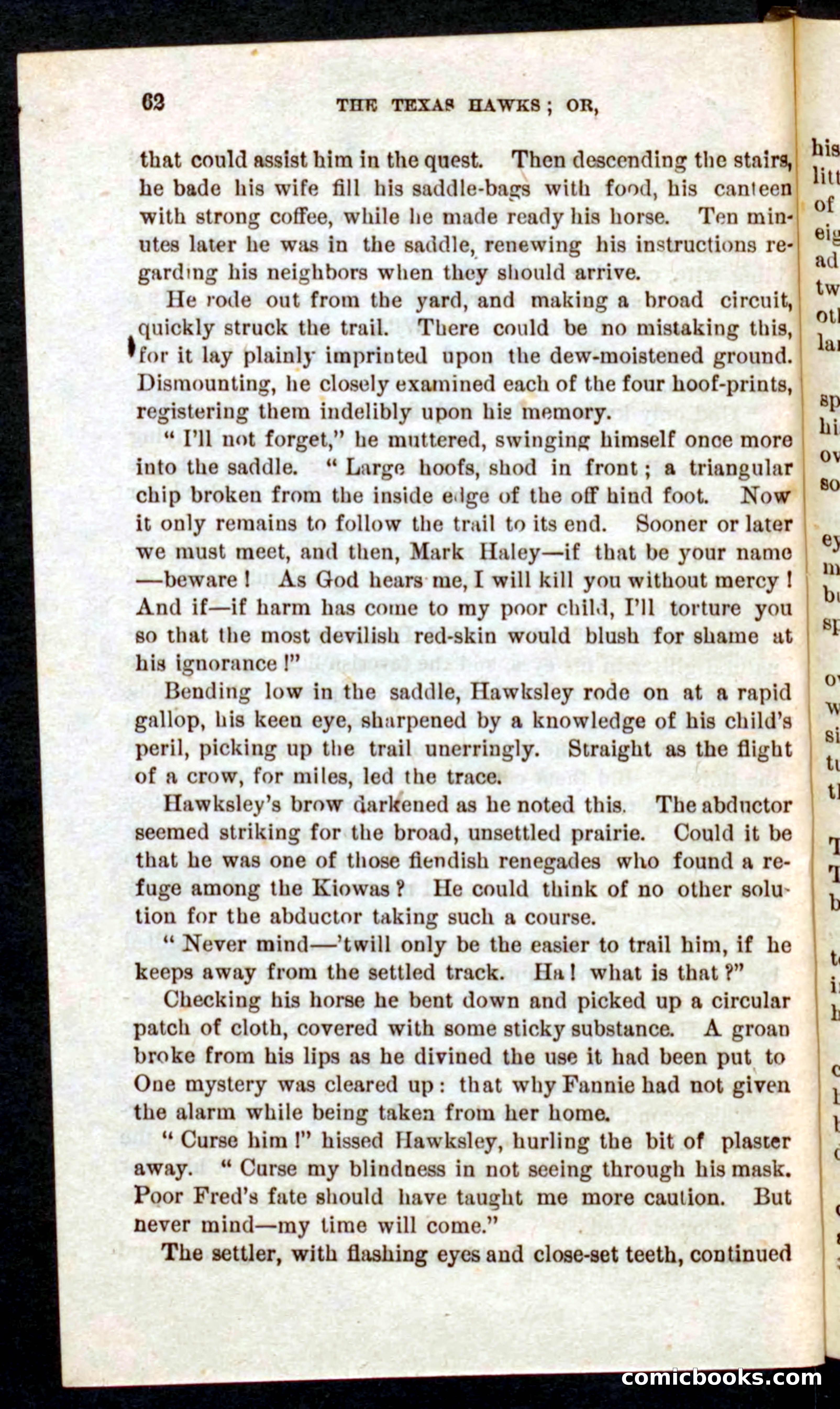 Beadle's Pocket Novels No. 59: The Texas Hawks — page 58 of 100