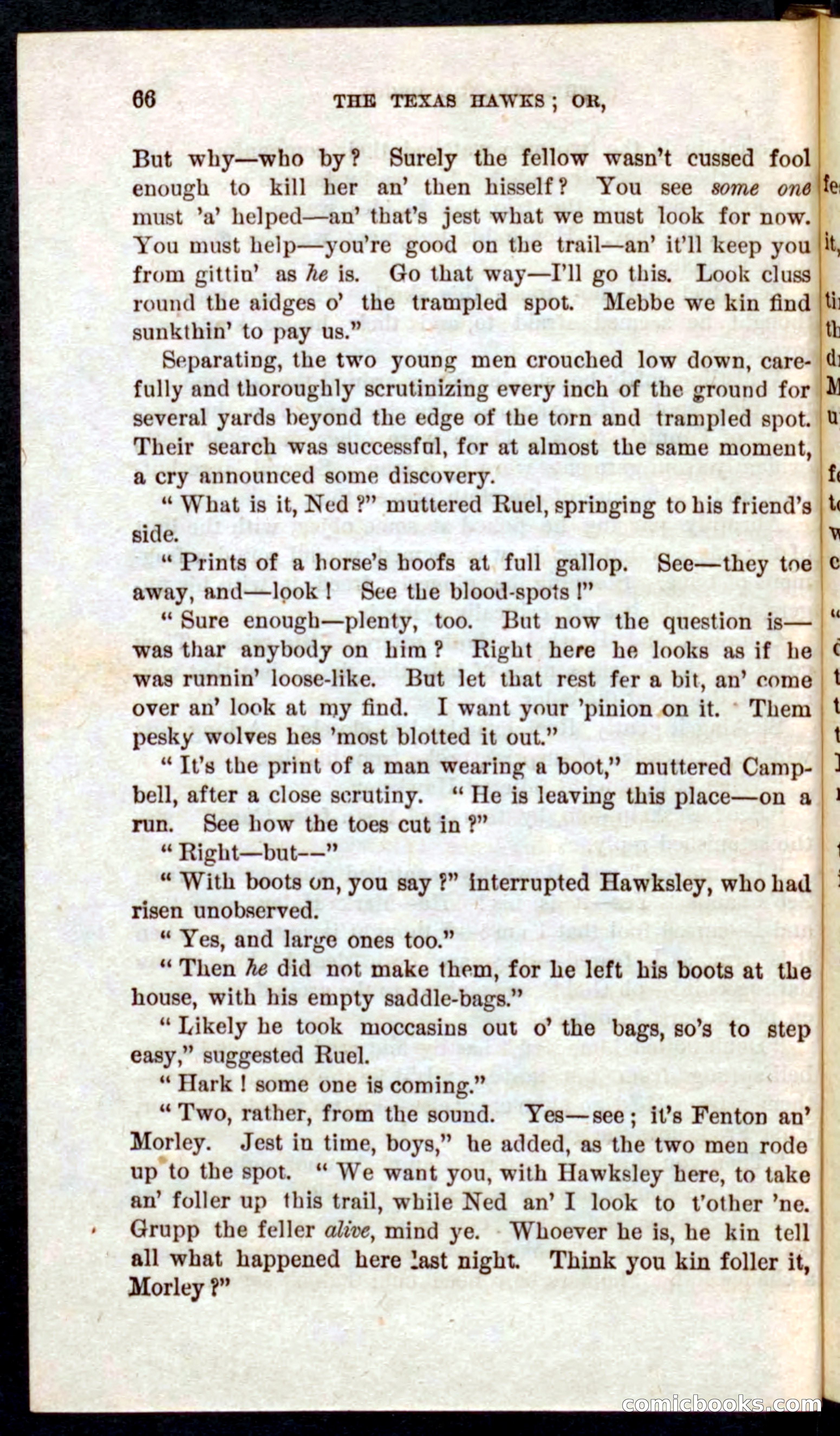 Beadle's Pocket Novels No. 59: The Texas Hawks — page 62 of 100