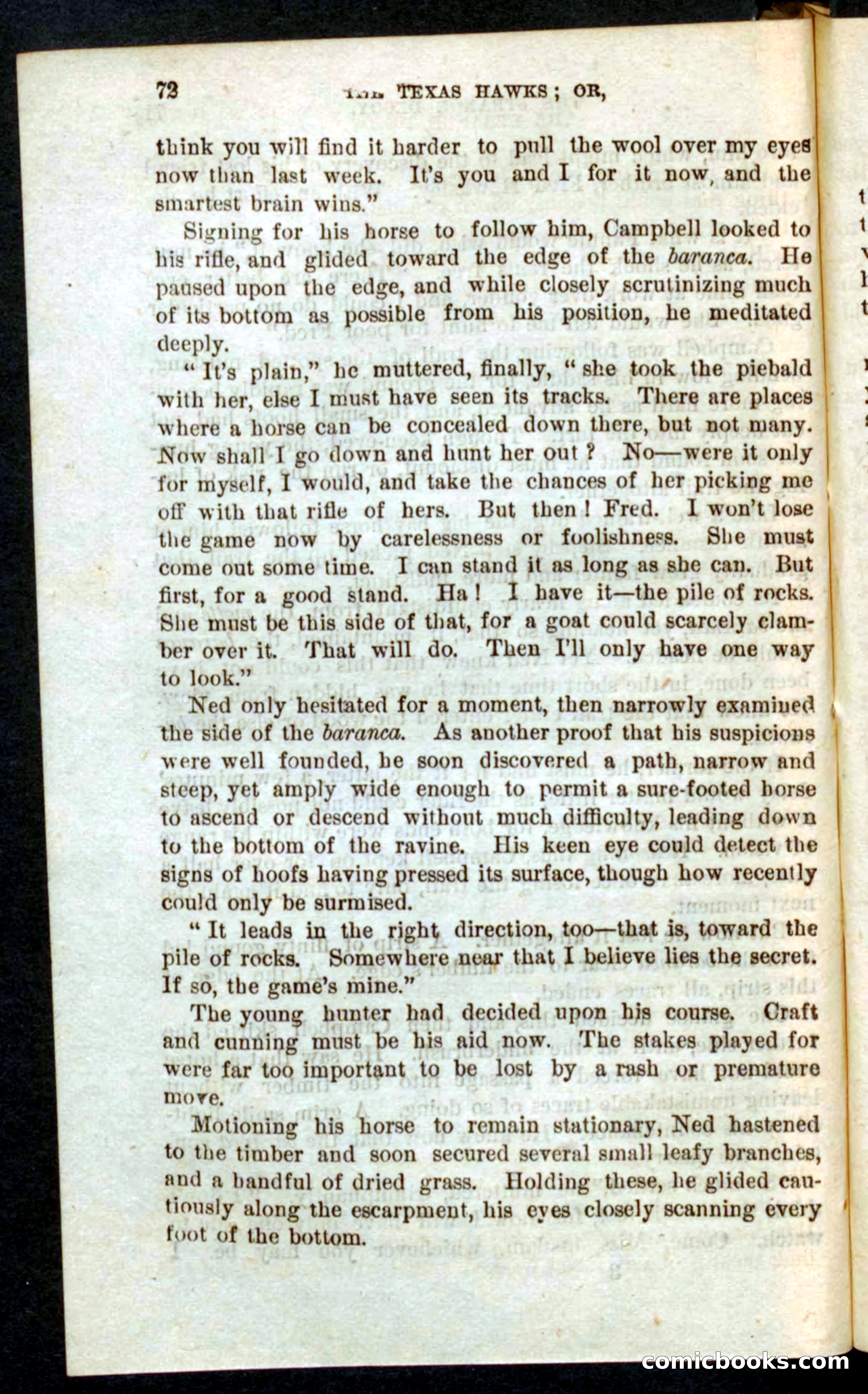 Beadle's Pocket Novels No. 59: The Texas Hawks — page 68 of 100