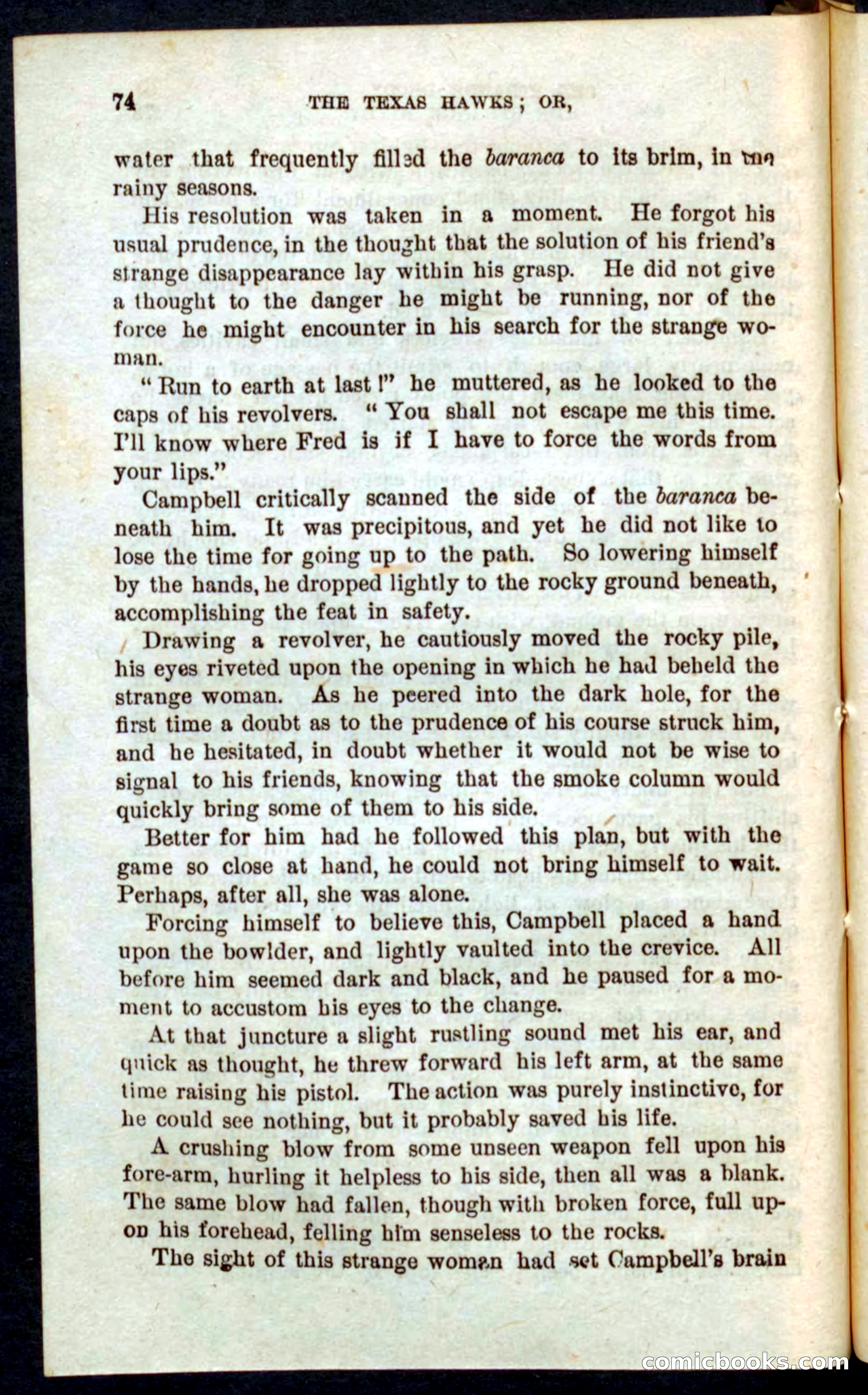Beadle's Pocket Novels No. 59: The Texas Hawks — page 70 of 100