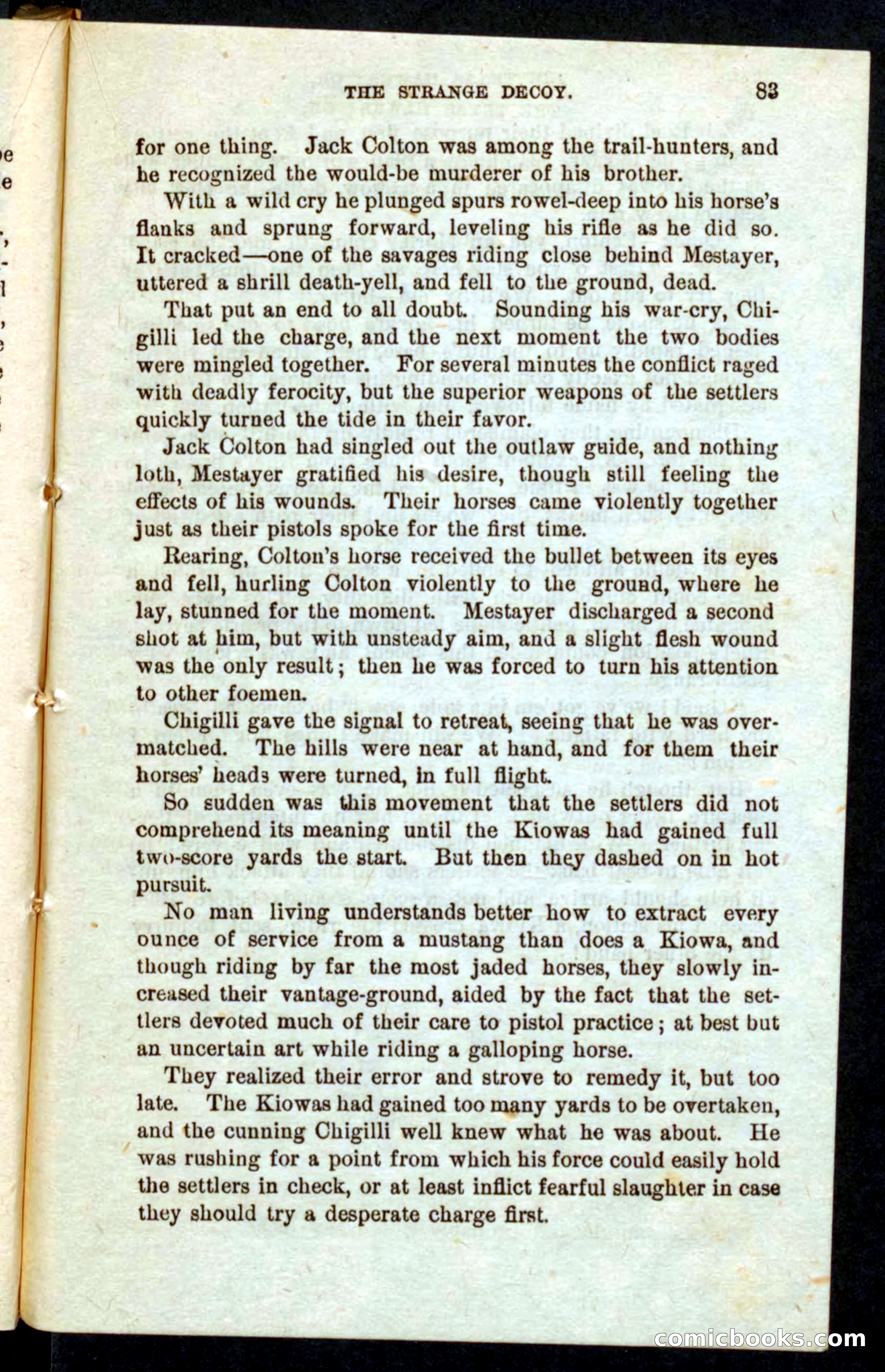 Beadle's Pocket Novels No. 59: The Texas Hawks — page 79 of 100