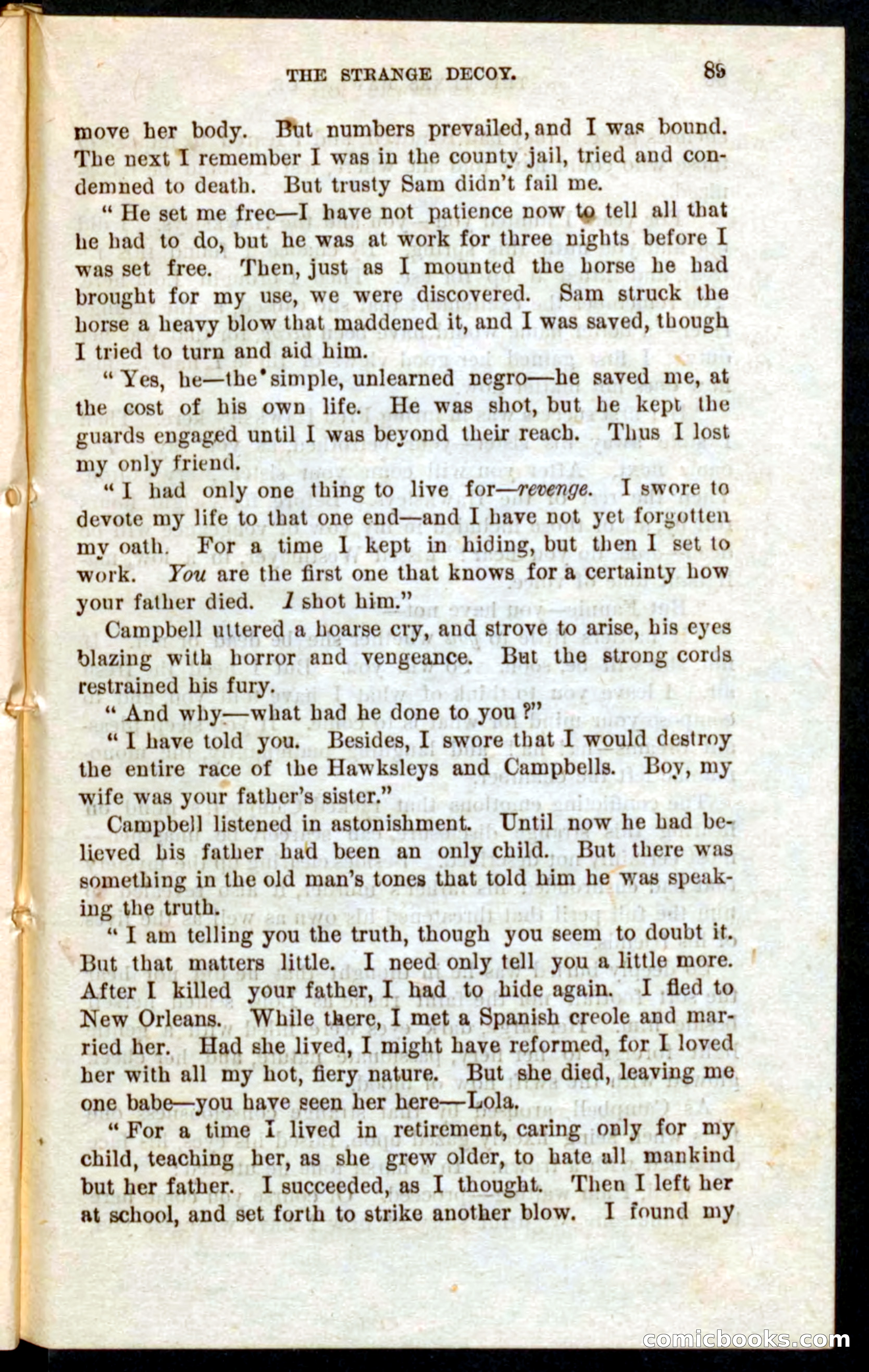 Beadle's Pocket Novels No. 59: The Texas Hawks — page 85 of 100