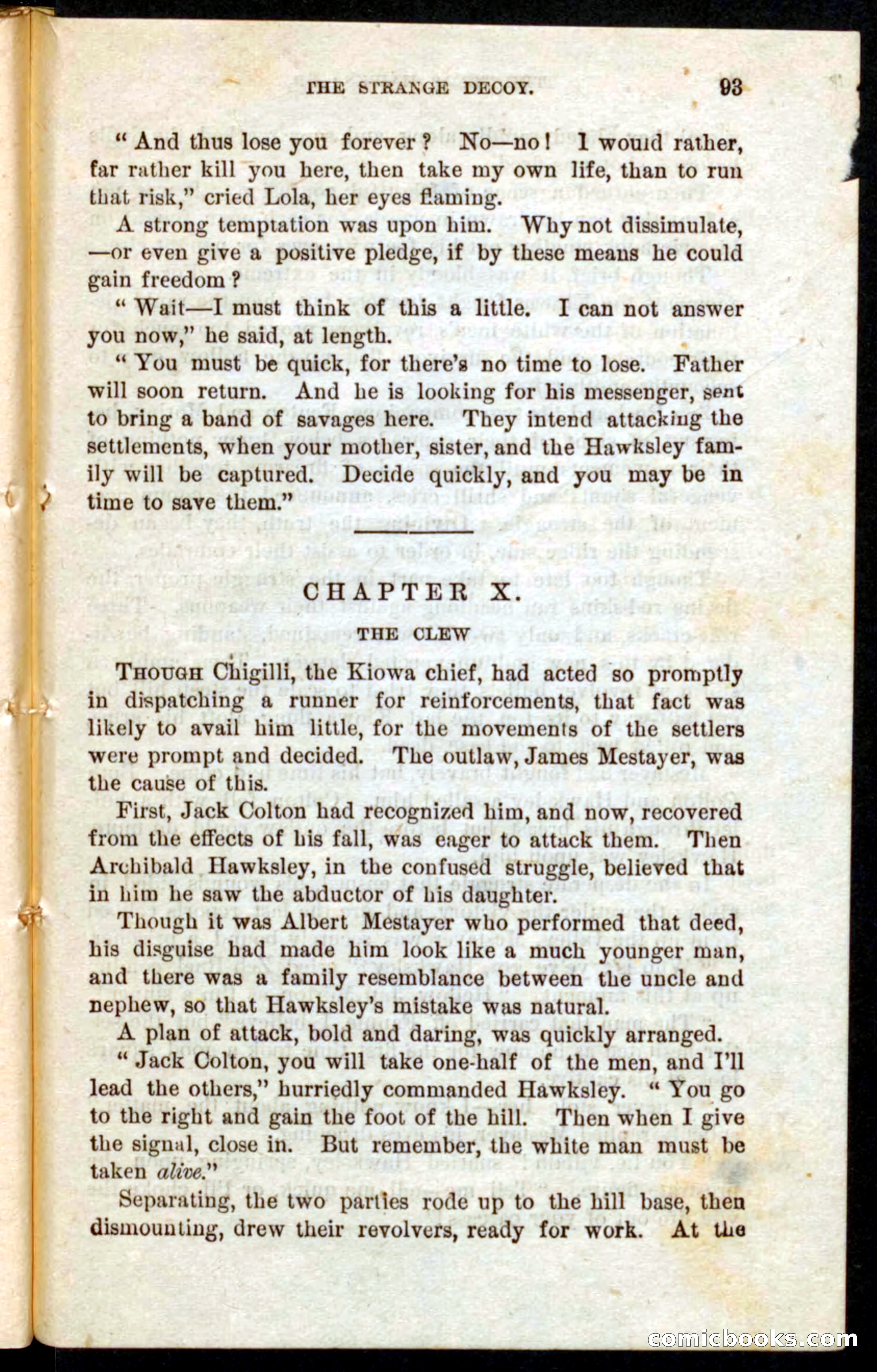Beadle's Pocket Novels No. 59: The Texas Hawks — page 89 of 100