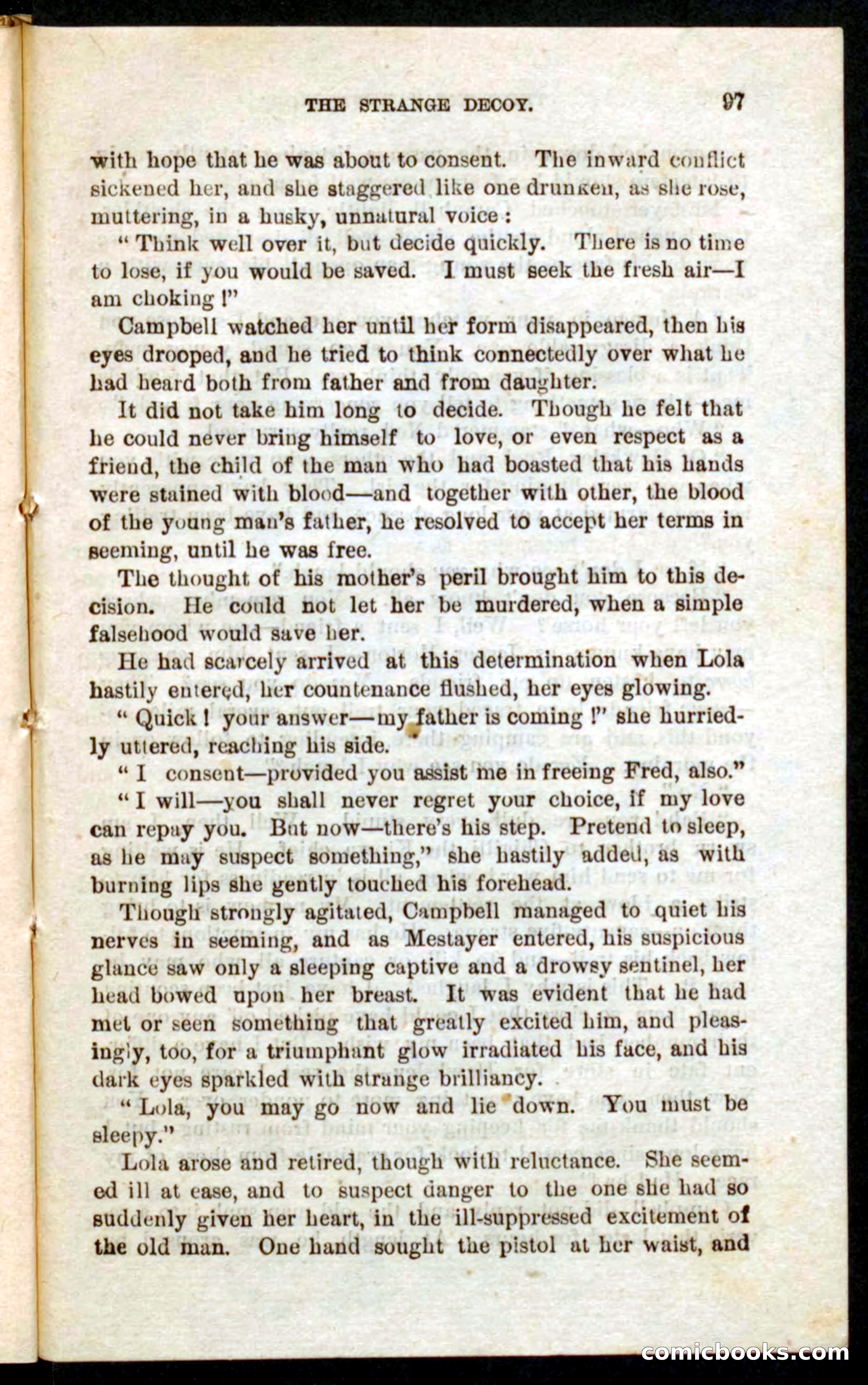Beadle's Pocket Novels No. 59: The Texas Hawks — page 93 of 100